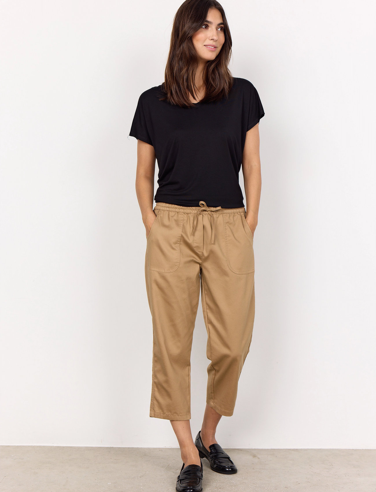 Soyaconcept Sc-Akila, S, Brown, Bukser > Joggers, Dame