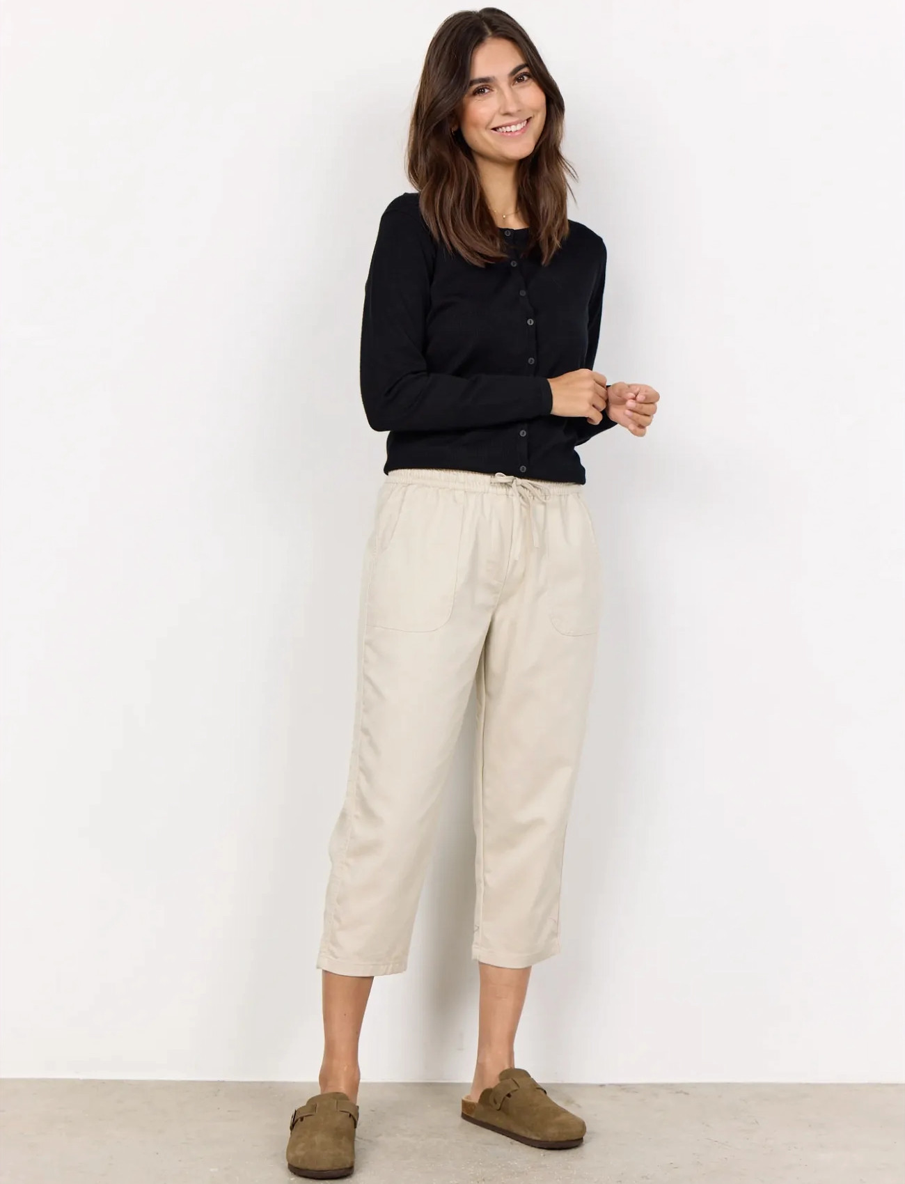 Soyaconcept Sc-Akila, XS, Beige, Bukser > Joggers, Dame