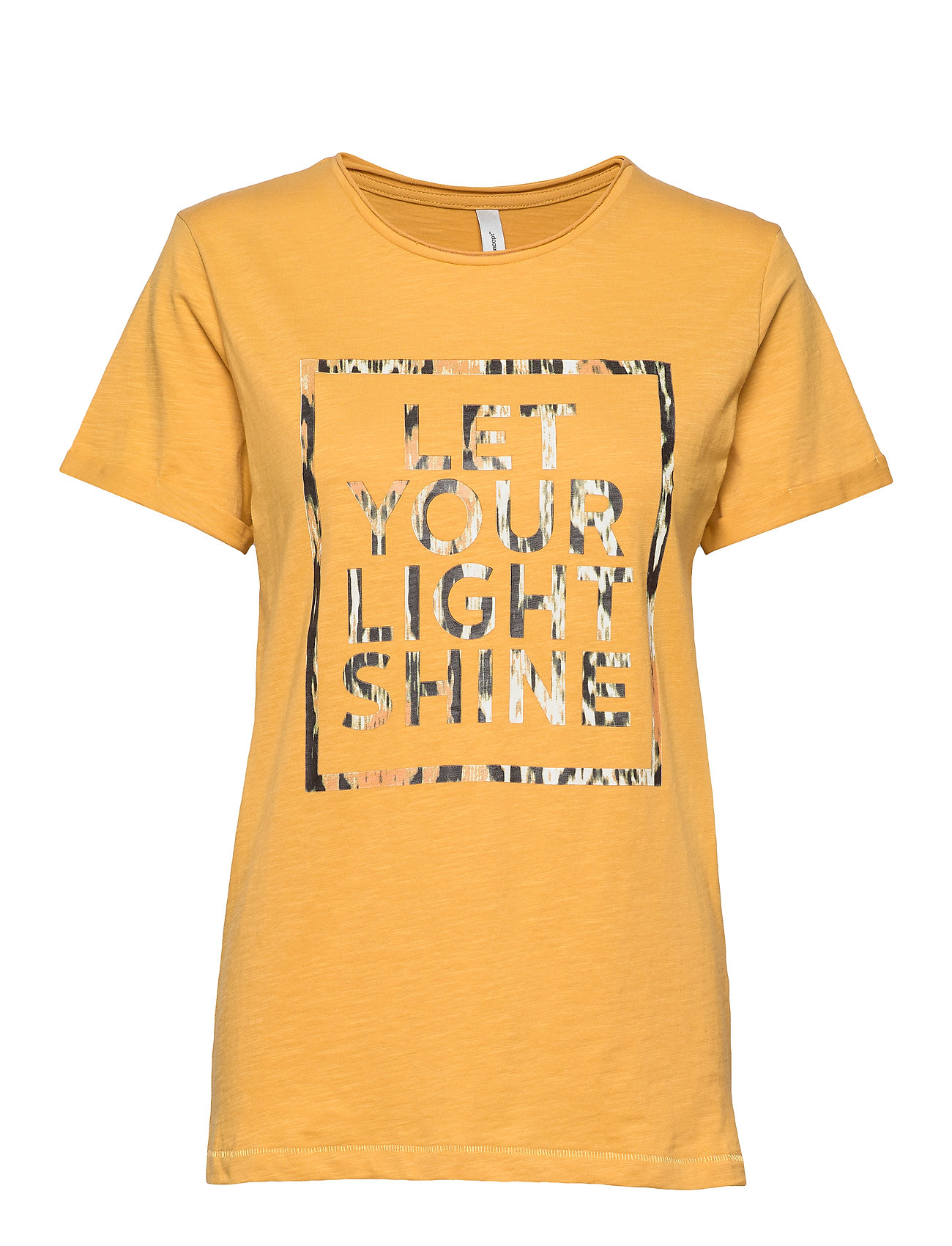 Sc babette (Honey Yellow) (169.95 kr) Soyaconcept Soyaconcept BABETTE - T-shirts - offwhite