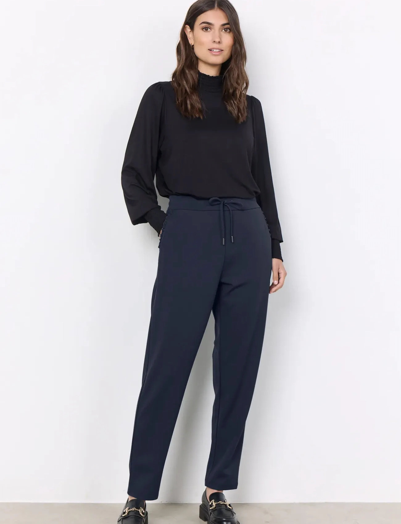 Soyaconcept Sc-Siham, S, Blue, Bukser > Joggers, Dame