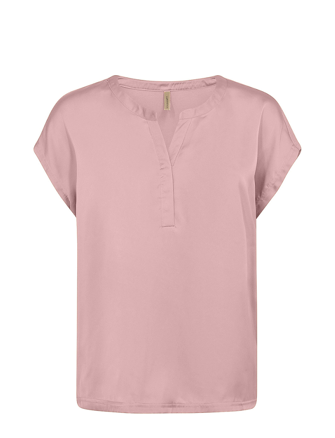 Sc-Thilde Tops Blouses Short-sleeved Pink Soyaconcept