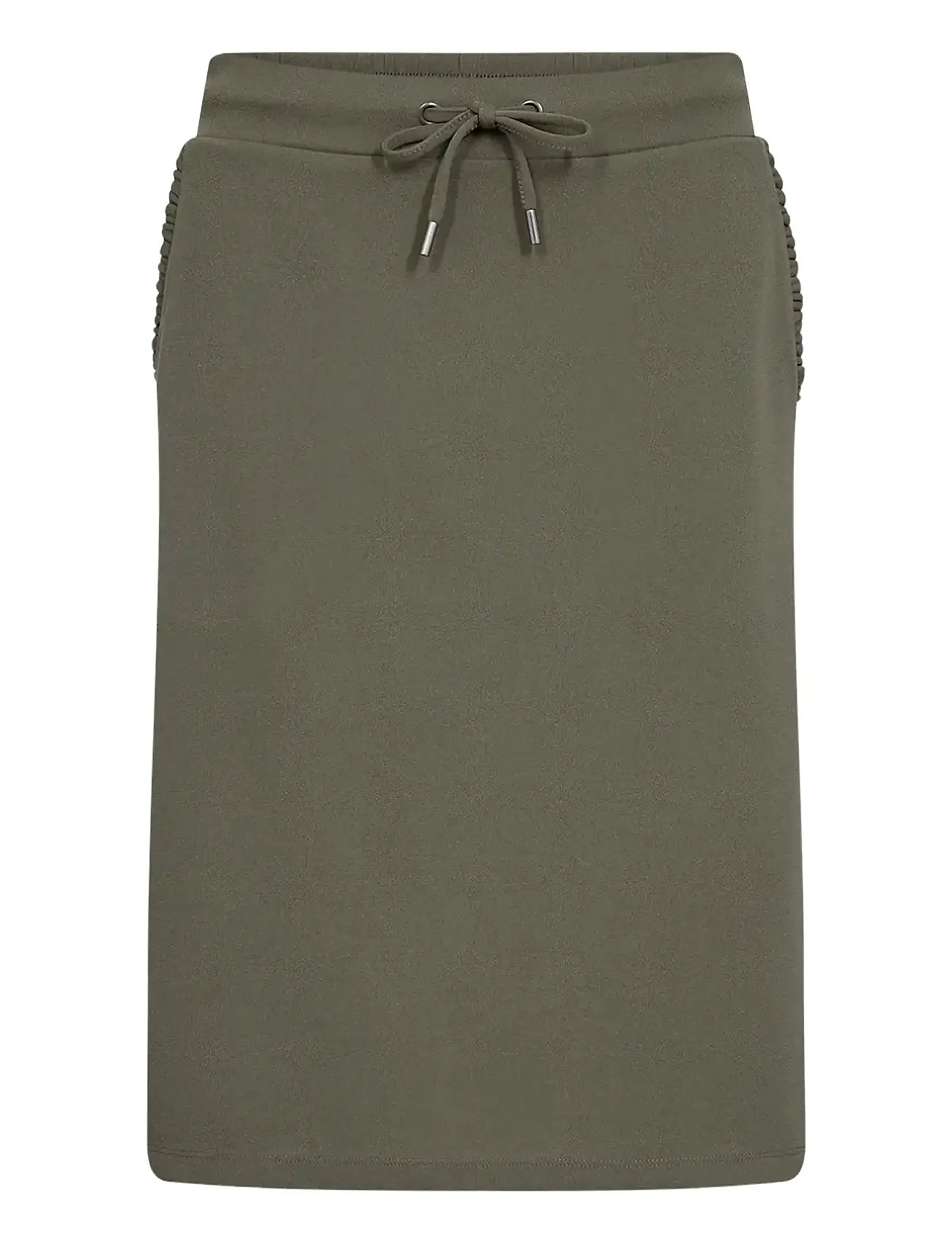 Sc-Siham Skirts Knee-length & Midi Skirts Khaki Green Soyaconcept