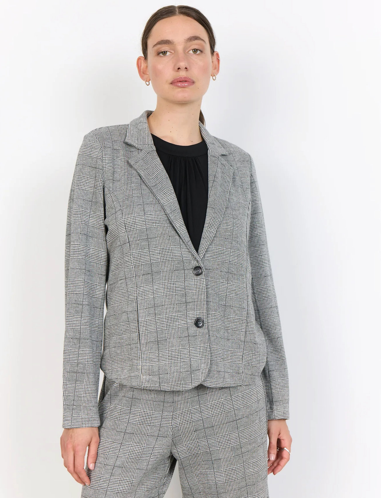 Soyaconcept Sc-Prix, XL, Grey, Blazere > Enkeltradede Blazere, Dame