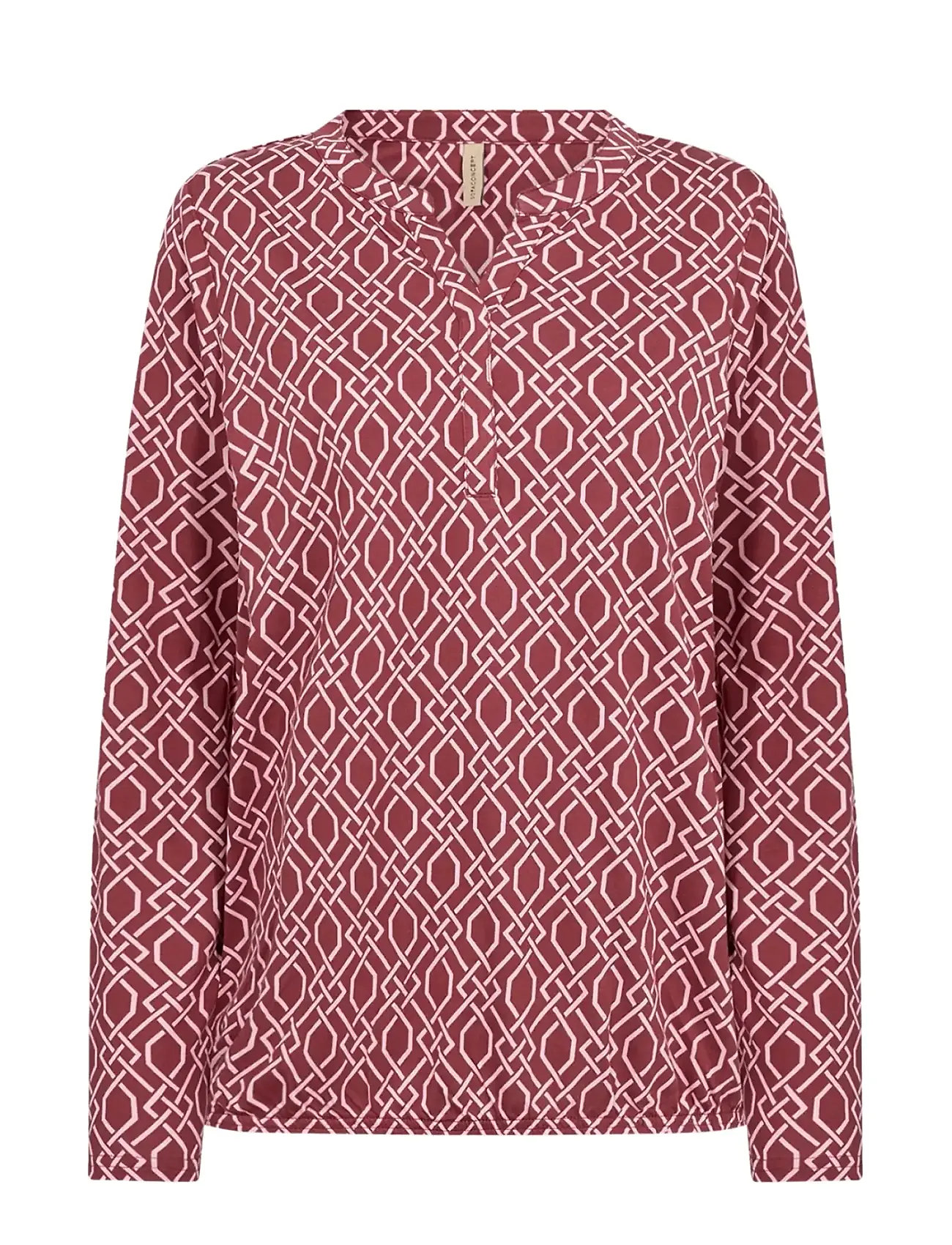 SOYACONCEPT Sc-Felicity Aop Burgundy - XL - Damen
