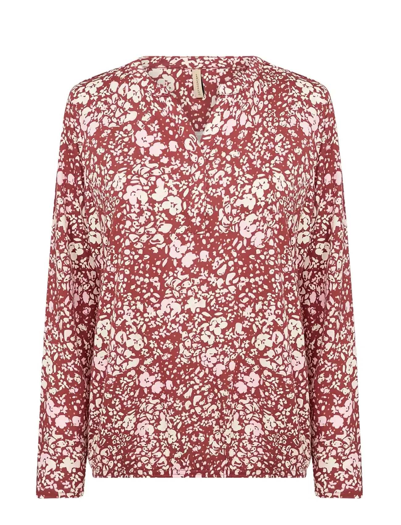 SOYACONCEPT Sc-Felicity Aop Burgundy - S - Damen
