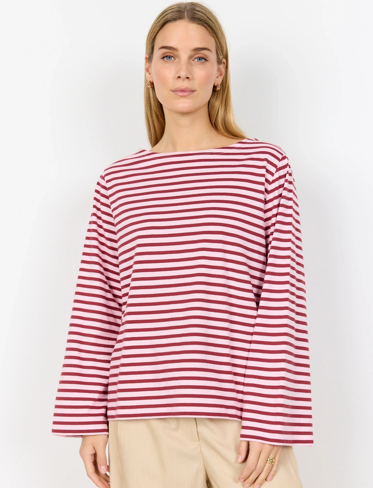 Soyaconcept Sc-Bri, XS, Pink, Bluser > Langærmede, Dame