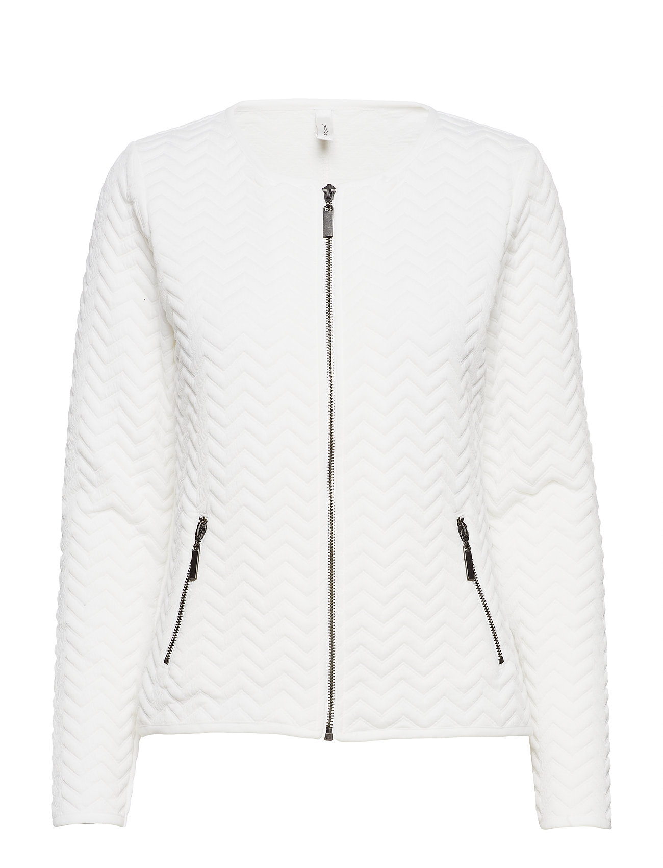 Soyaconcept Sc-Francie Stickad Tröja Cardigan Vit [Color: OFF WHITE ][Sex: Women ][Sizes: S,M,L,XL ]