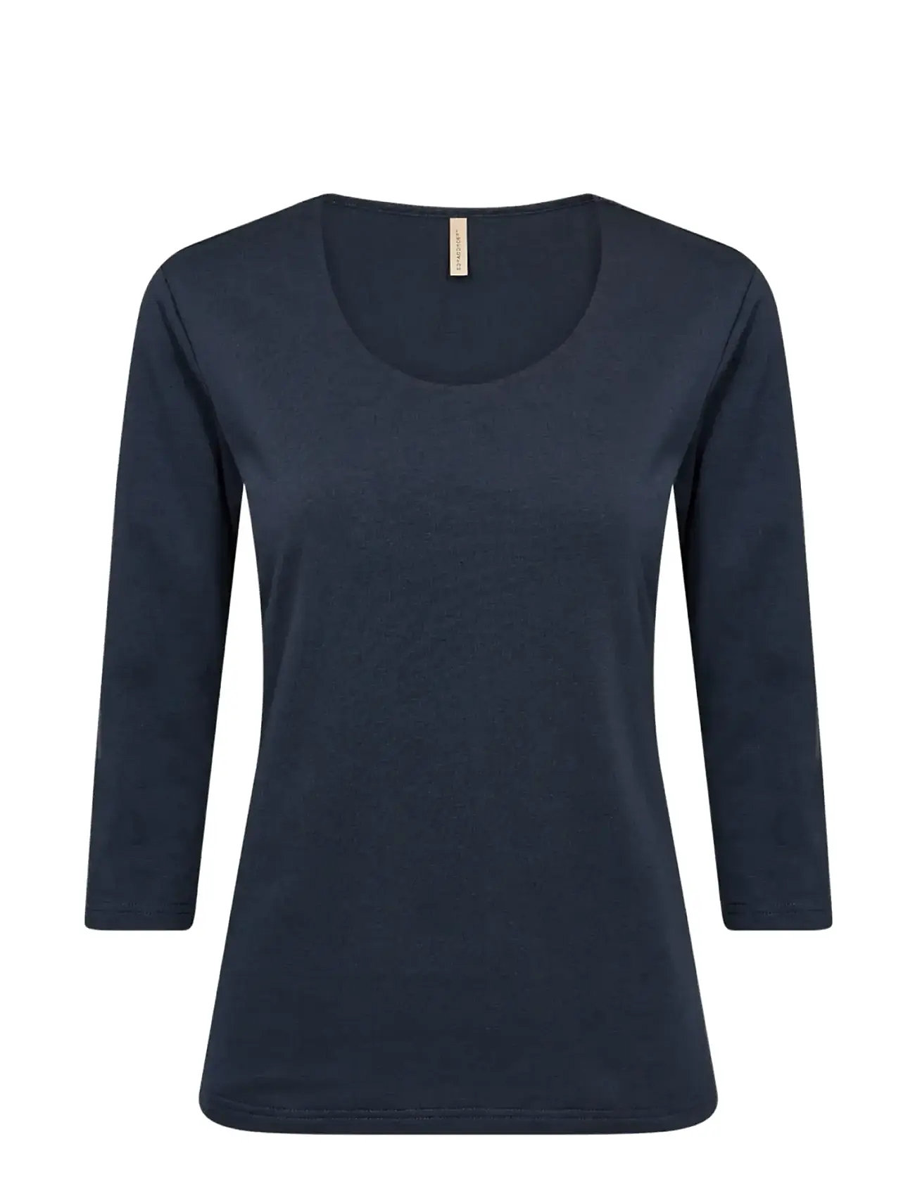 Soyaconcept Sc-Pylle, L, Blue, T-Shirts & Toppe > Langærmede, Dame