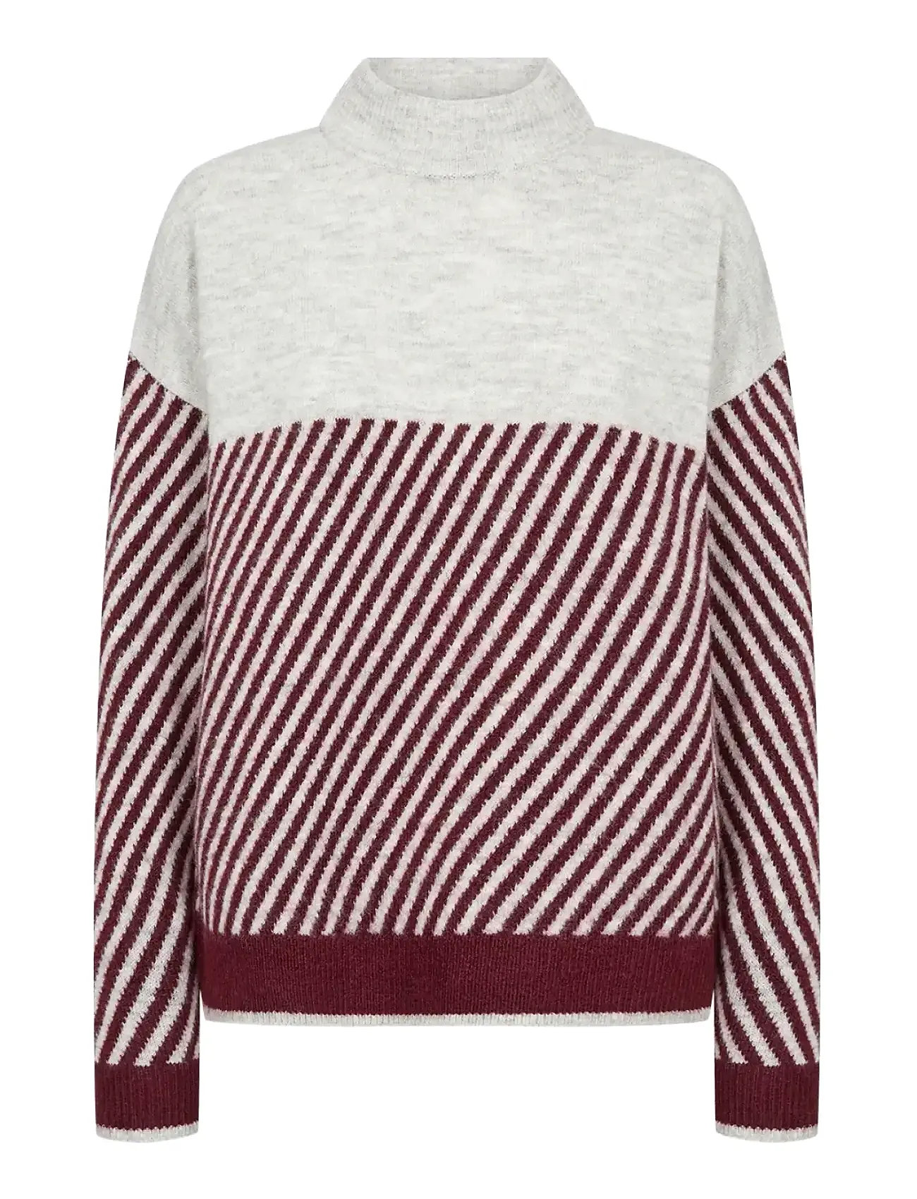 SOYACONCEPT Sc-Nessie Stripe Burgundy - S - Damen