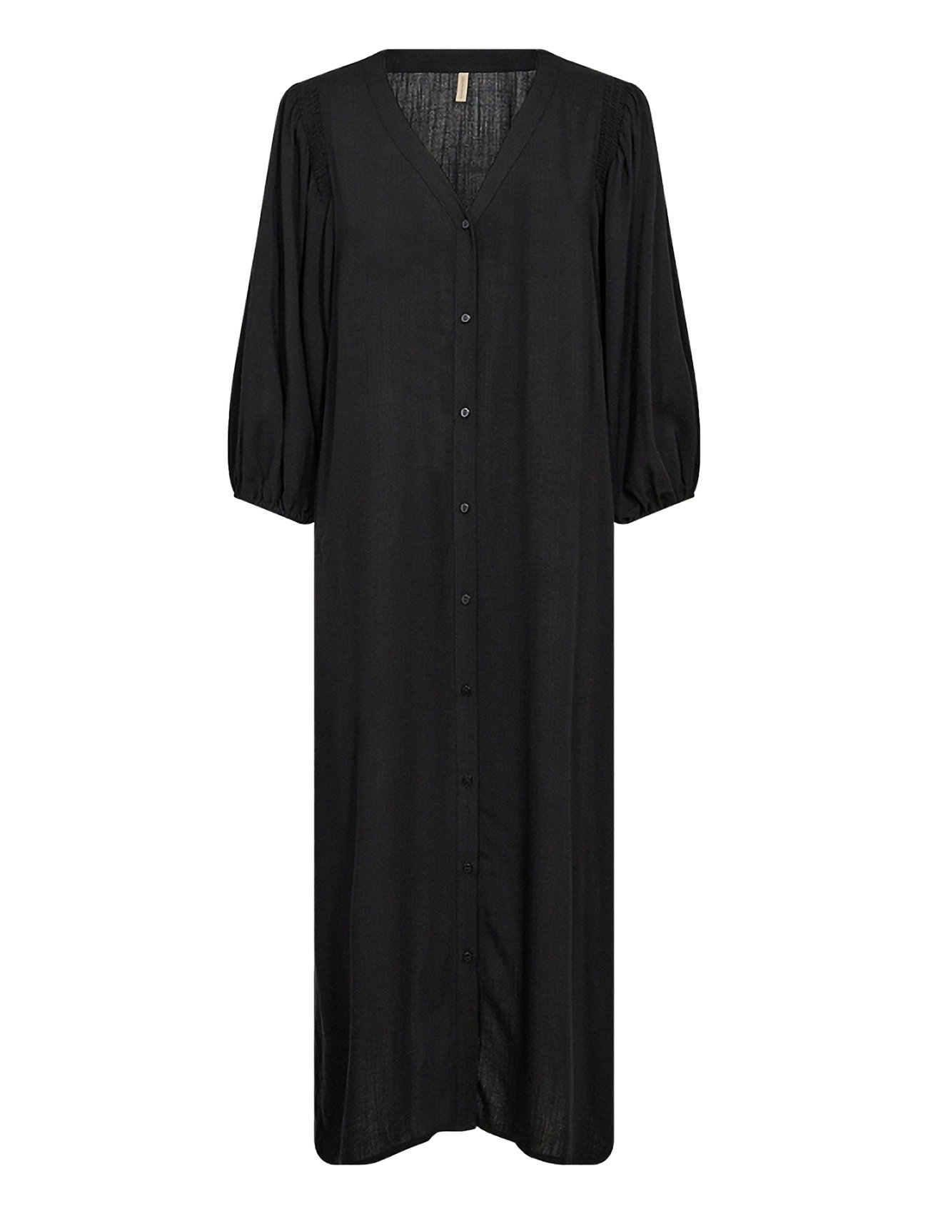 Sc-Falula Knelang Kjole Black Soyaconcept