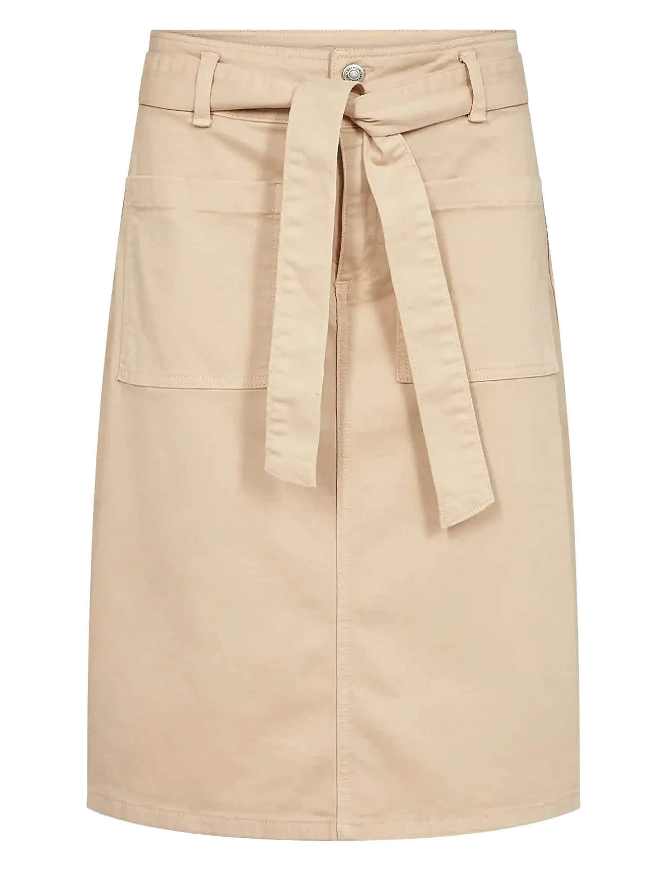 Sc-Erna Knelang Kjole Beige Soyaconcept