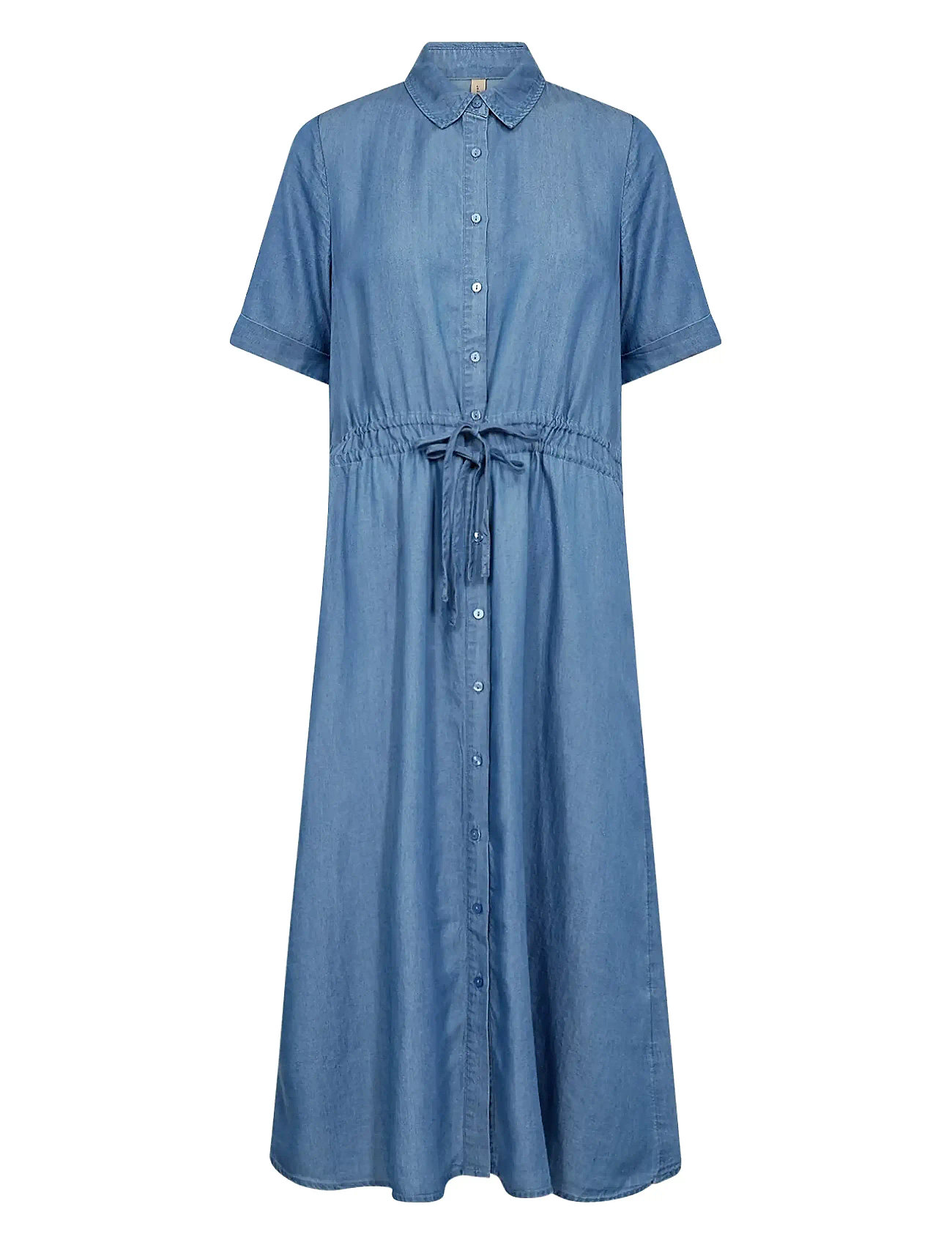 Sc-Liv Maxikjole Festkjole Blue Soyaconcept