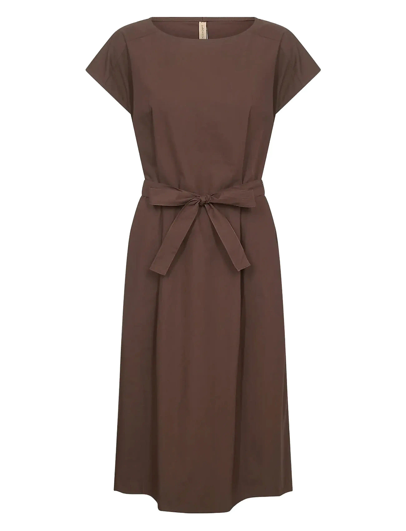 Sc-Rachelle Knelang Kjole Brown Soyaconcept