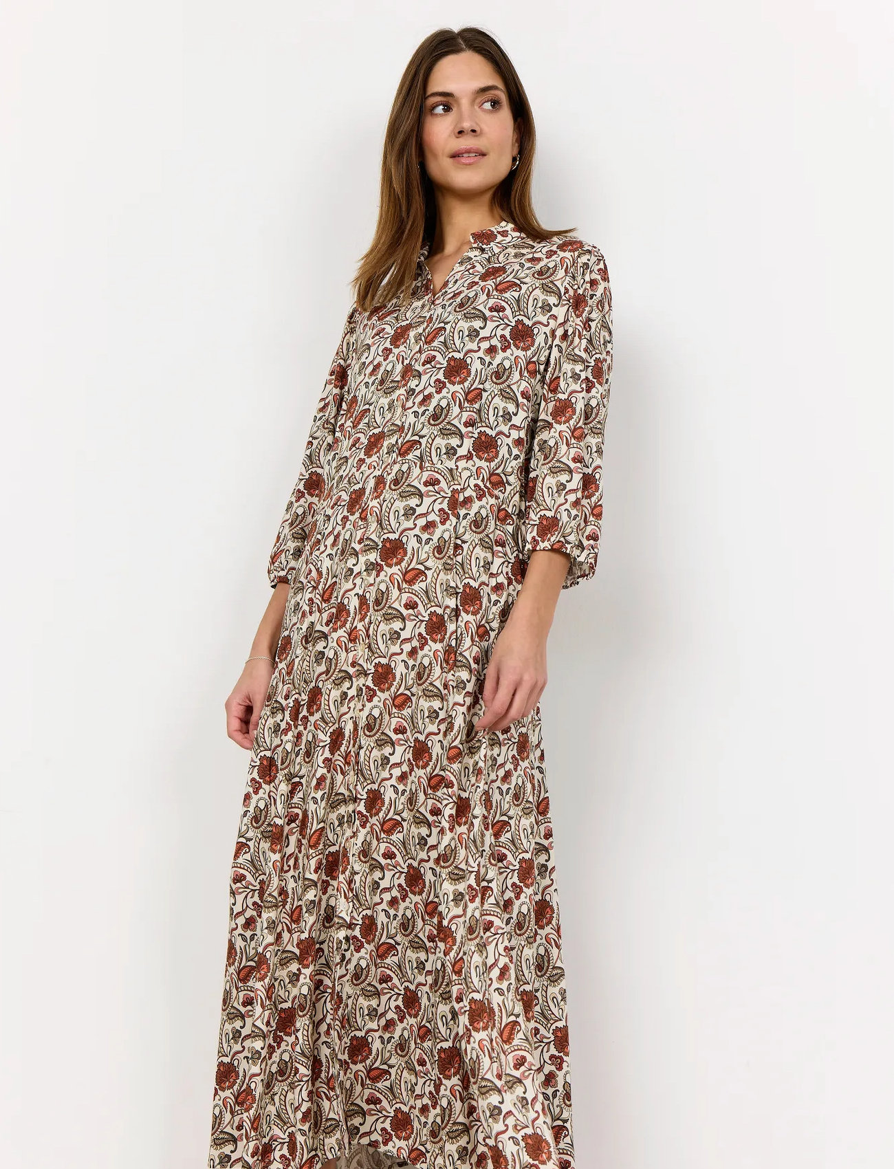 Soyaconcept Sc-Samea, XXL, Brown, Dresses - Knee-length & Midi, Dame