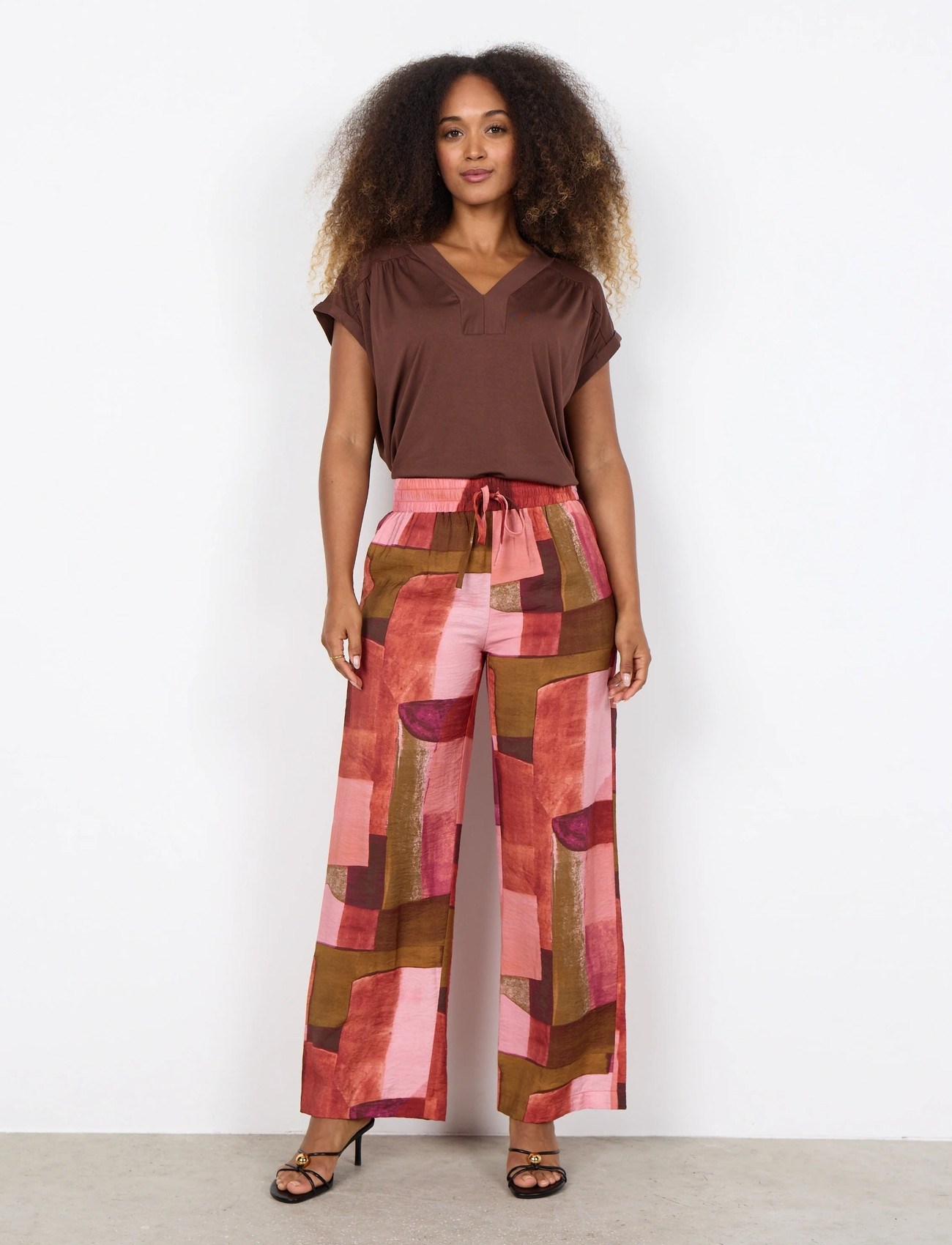 Soyaconcept Sc-Catania, XXL, Multi/patterned, Bukser > Brede Ben, Dame
