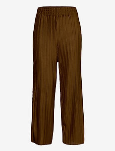 dark brown wide leg pants