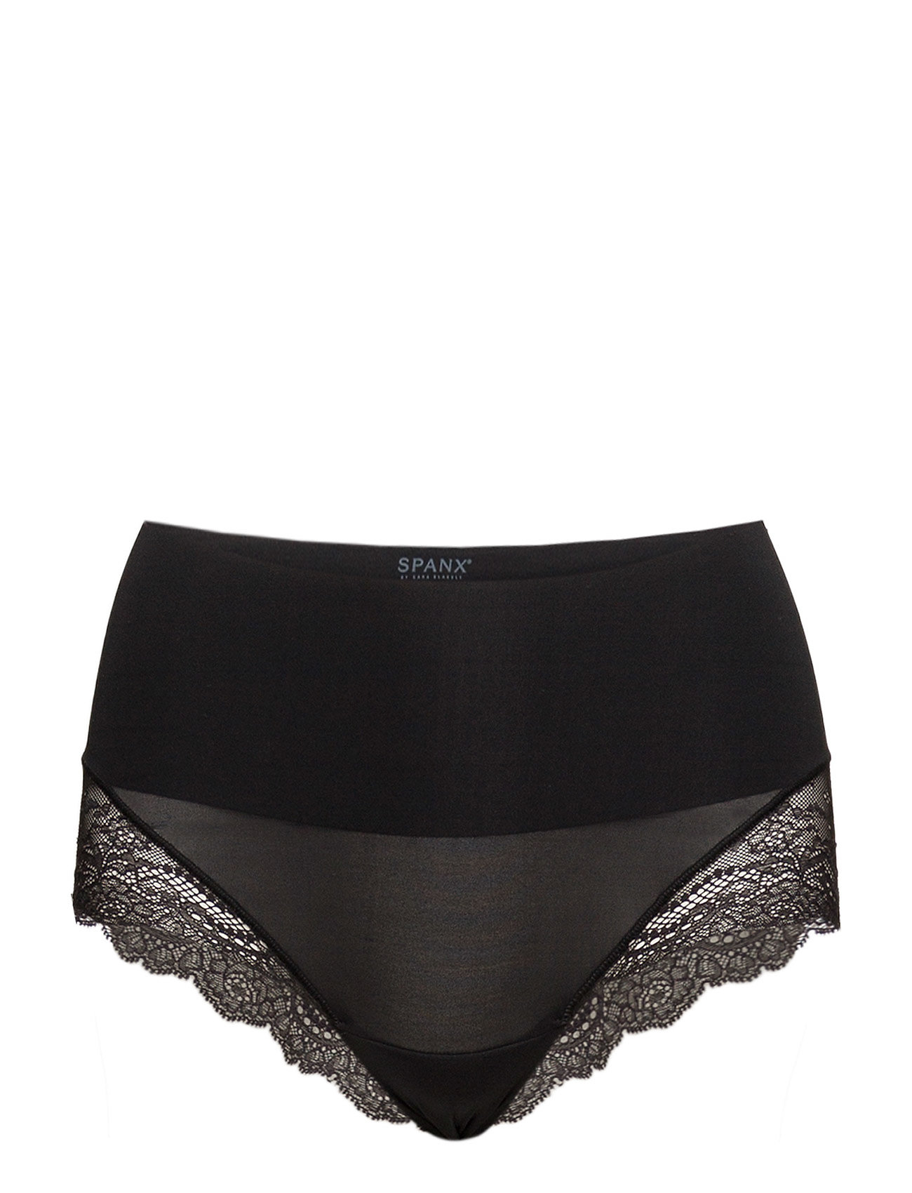 Spanxsupersmooth™ Undie-Tectable® Lace Hi-Hipster Lingerie Panties High Waisted Panties Black Spanx