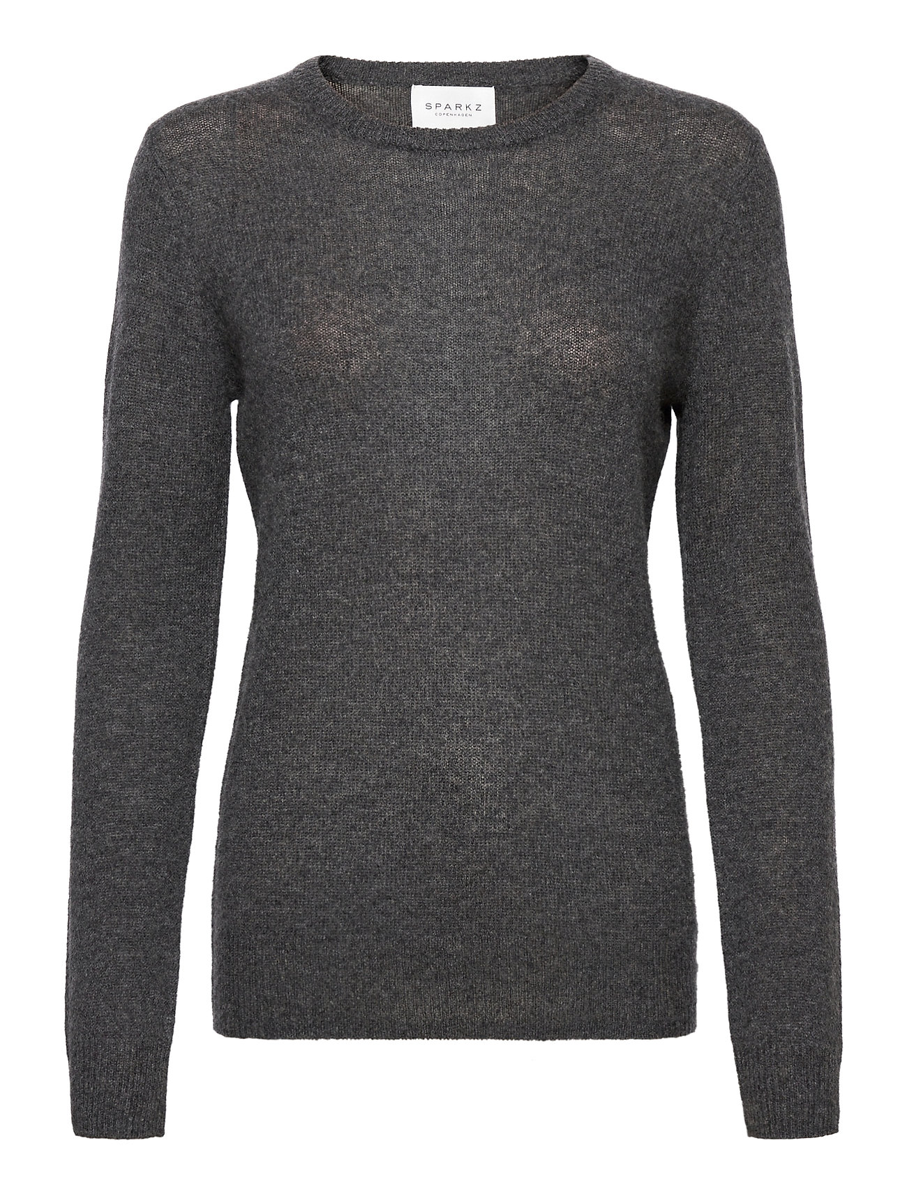 Sparkz Copenhagen Vind en shop de beste deals online Grey Mel. PURE CASHMERE V NECK TRUI | Sparkz Copenhagen