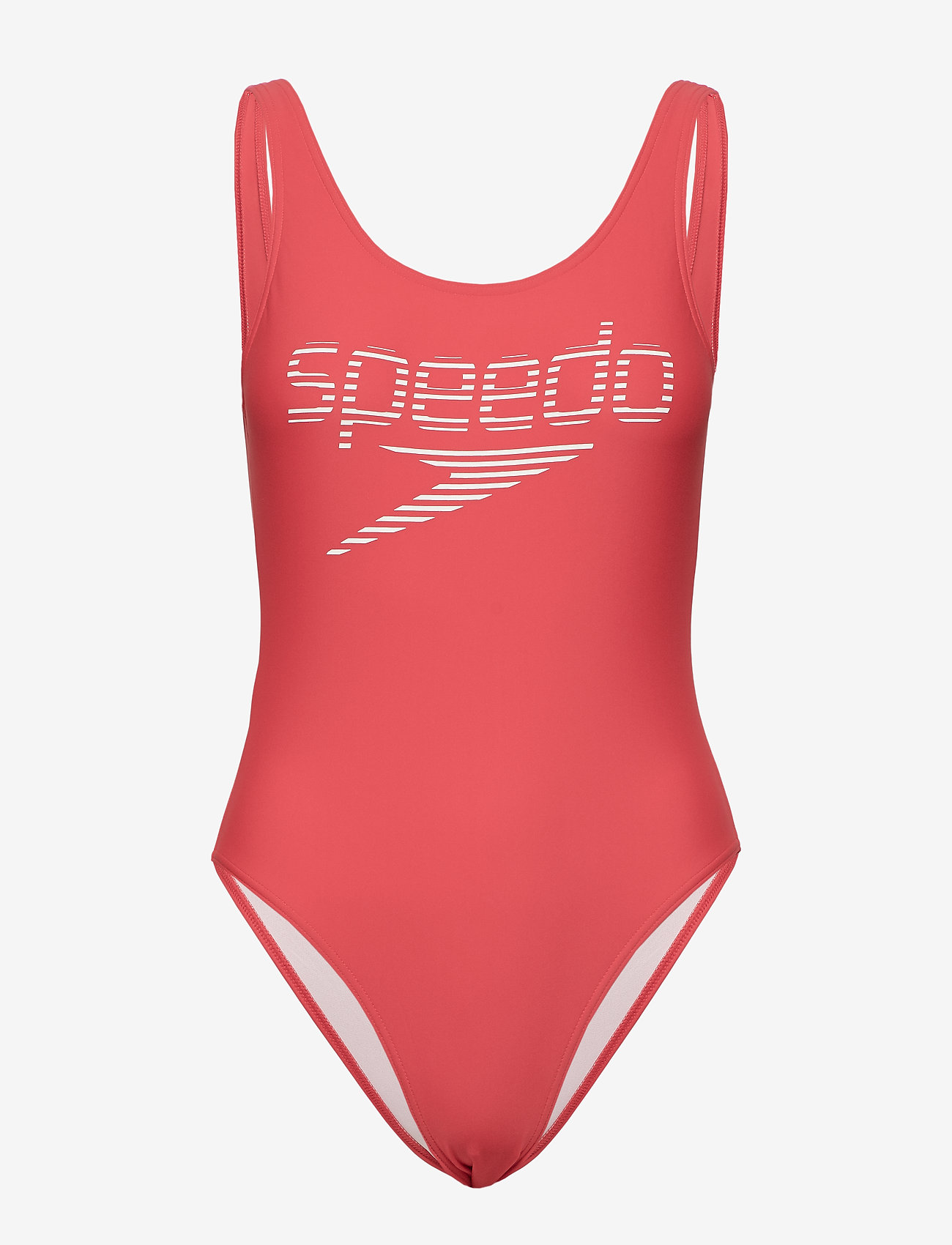 Speedo Stripe Logo Deep Uback 1p (Lava Red / White) 400 kr