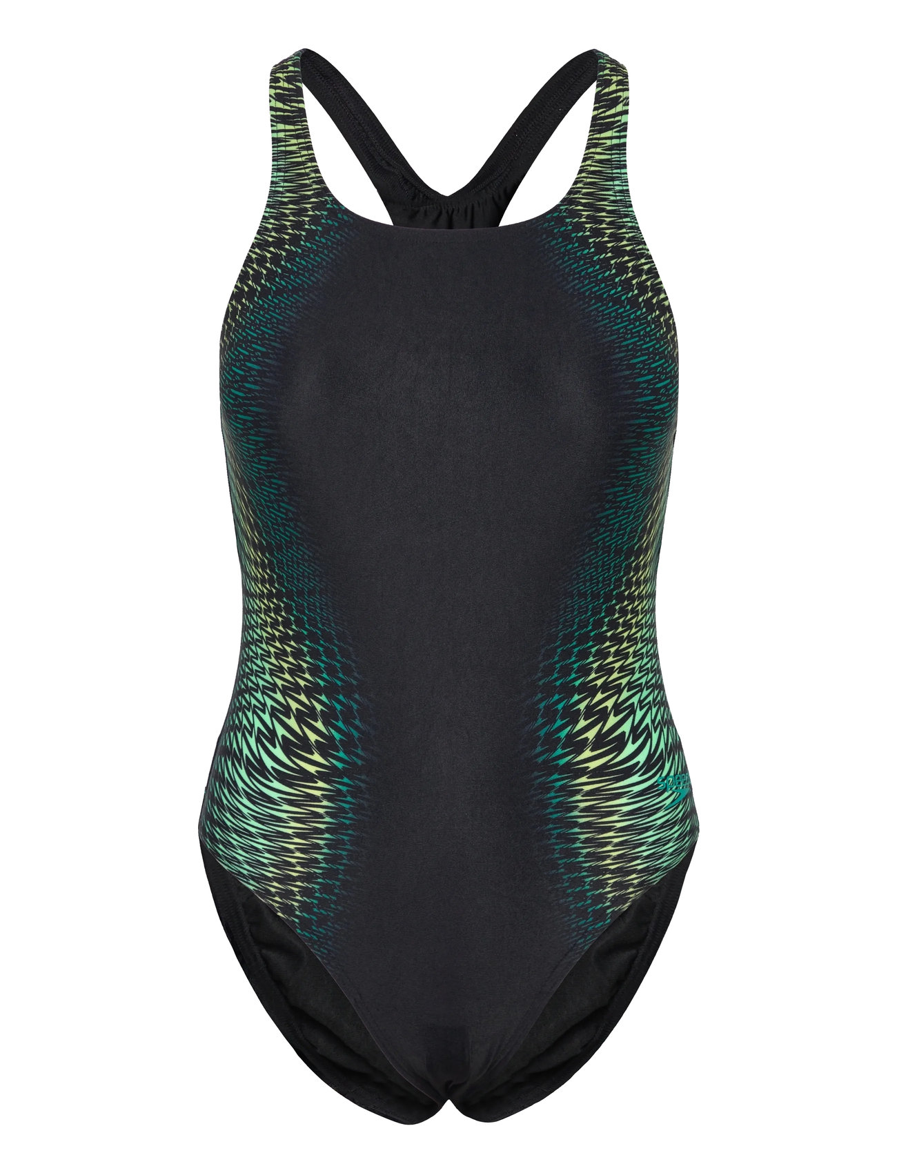SPEEDO Womens Digital Printed Medalist Schwarz - 38 - Damen