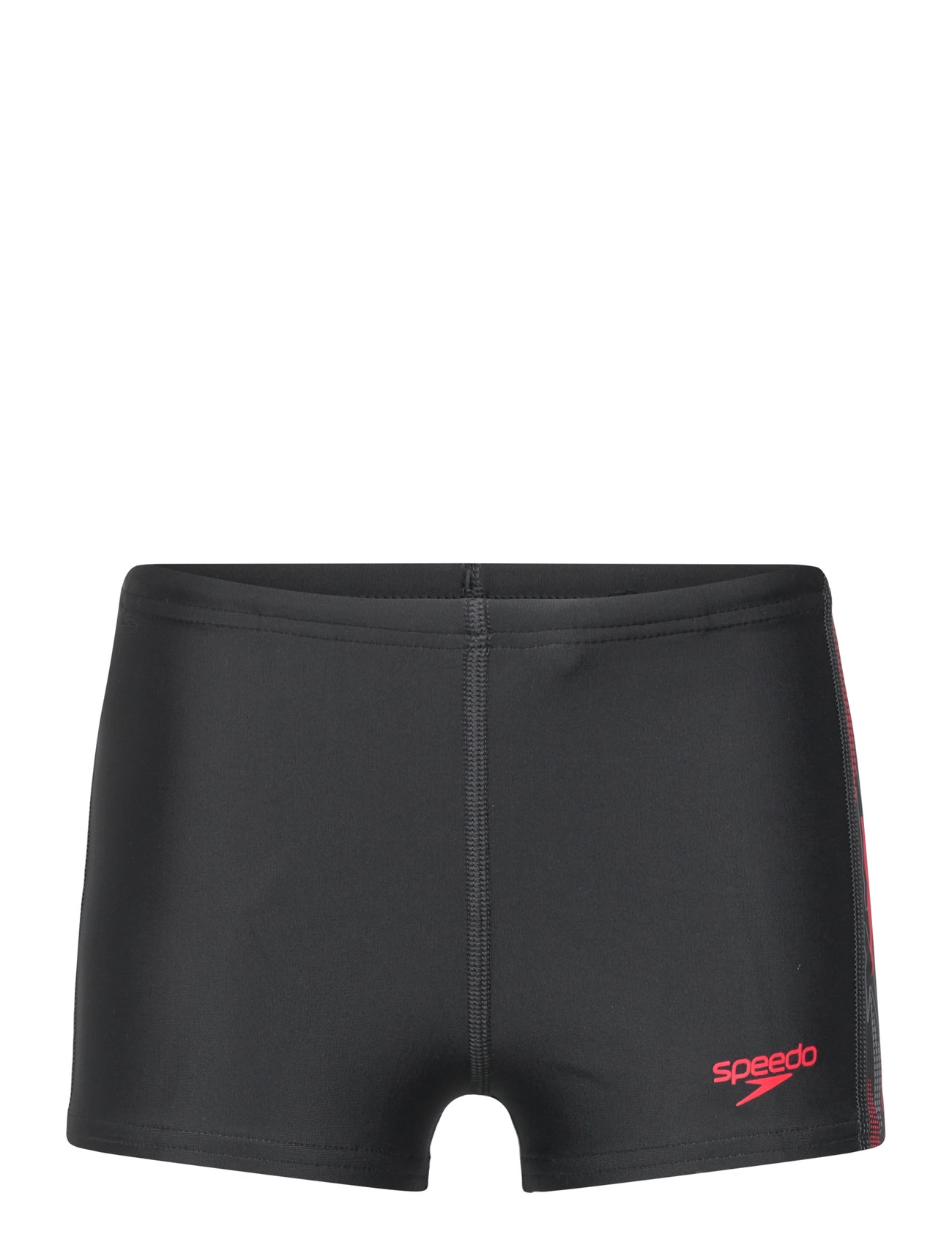 Speedo Placement Aquashort, 128, Black, Sport > Badeshorts, Børn