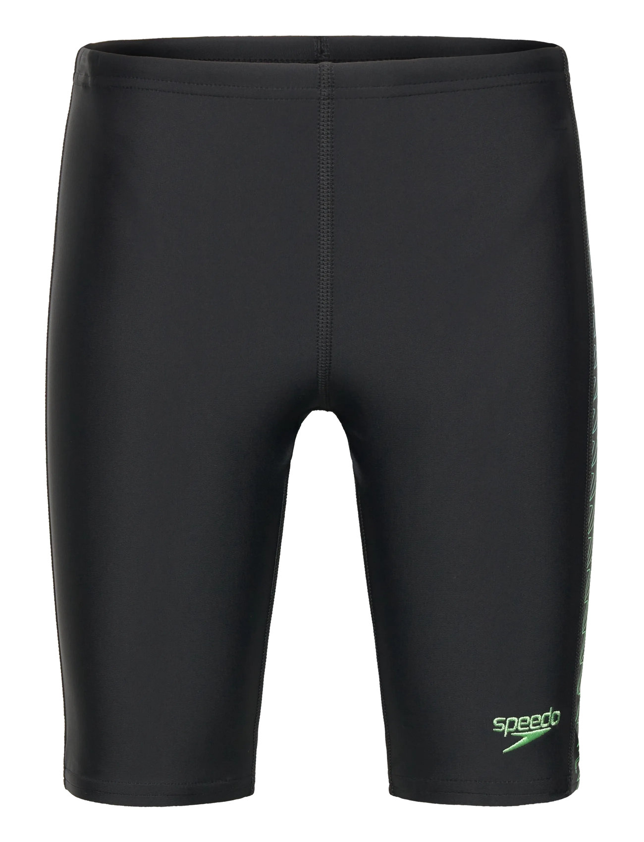 Speedo Boys Plastisol Placement Jammer, 116, Black, Sport > Badeshorts, Børn