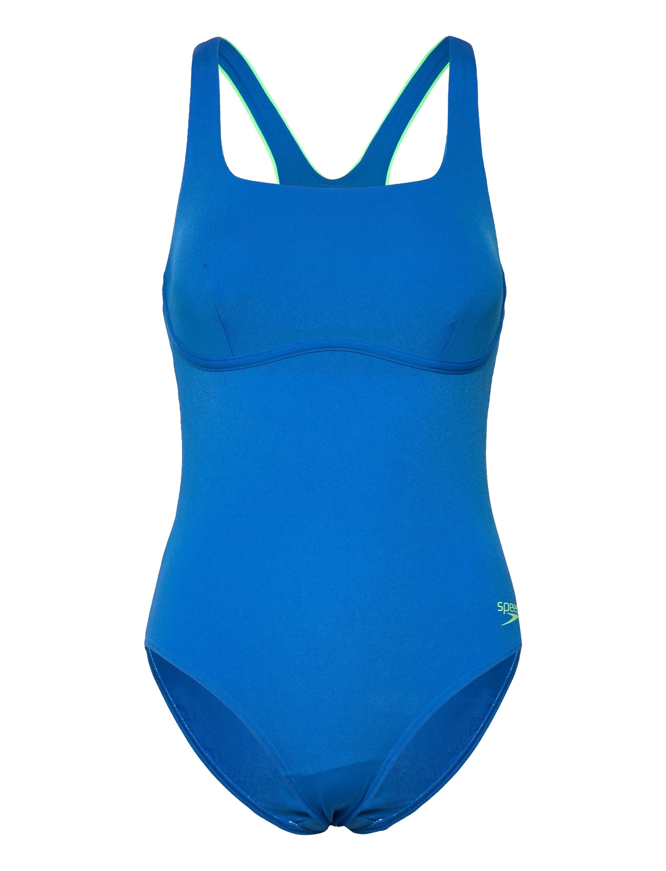 SPEEDO Womens Flex Band Badeanzug With Built In Swim BH Blau - 42 - Damen