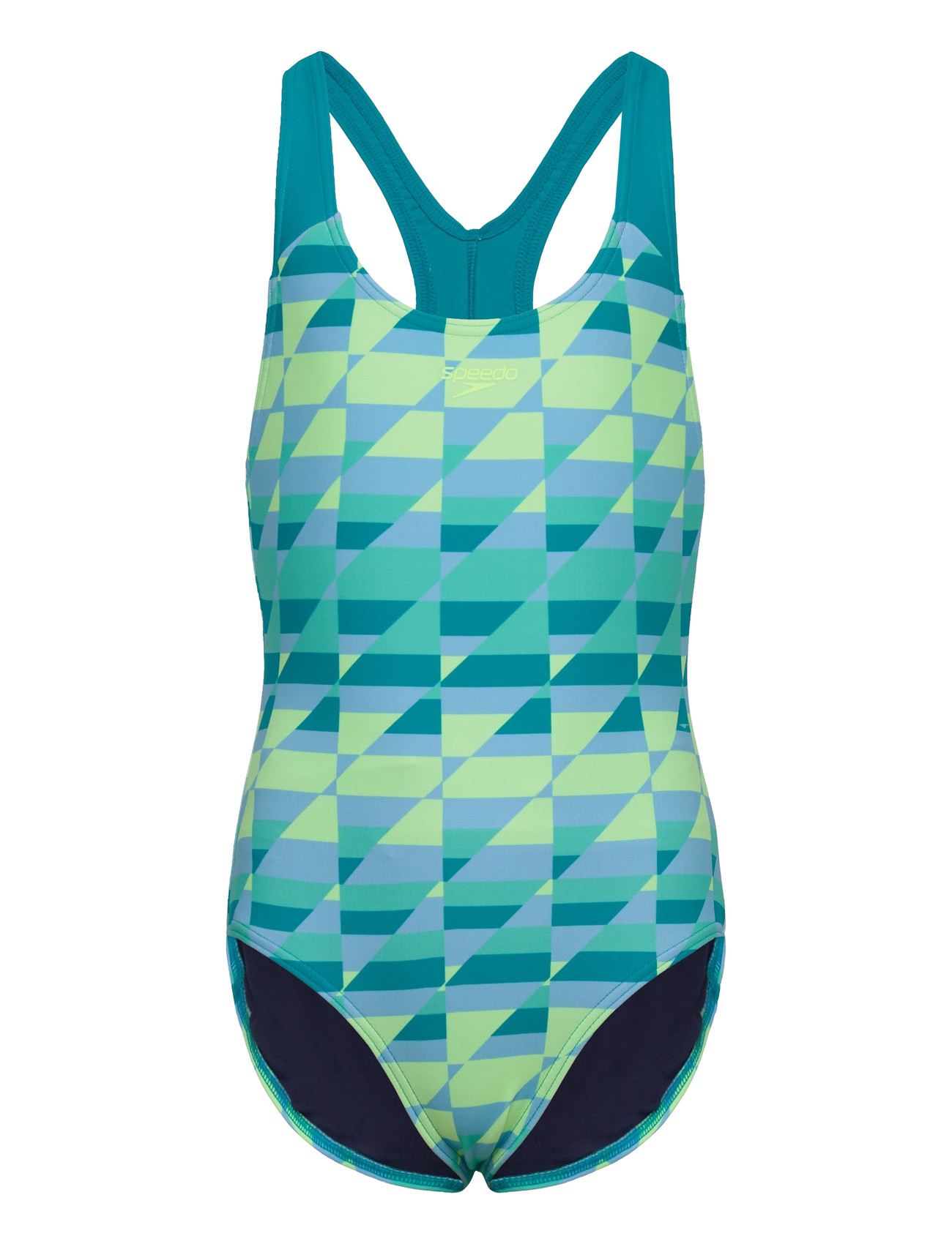 Speedo Print Splashback One Piece, 164, Green, Sport > Badedragter, Børn