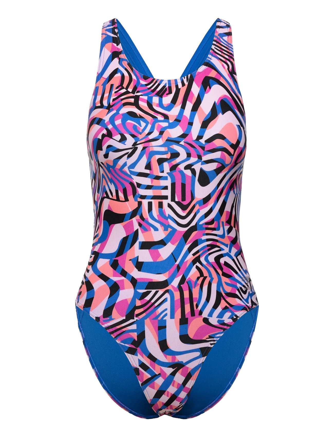 SPEEDO Fl Printed Powerback Blau - 42 - Damen