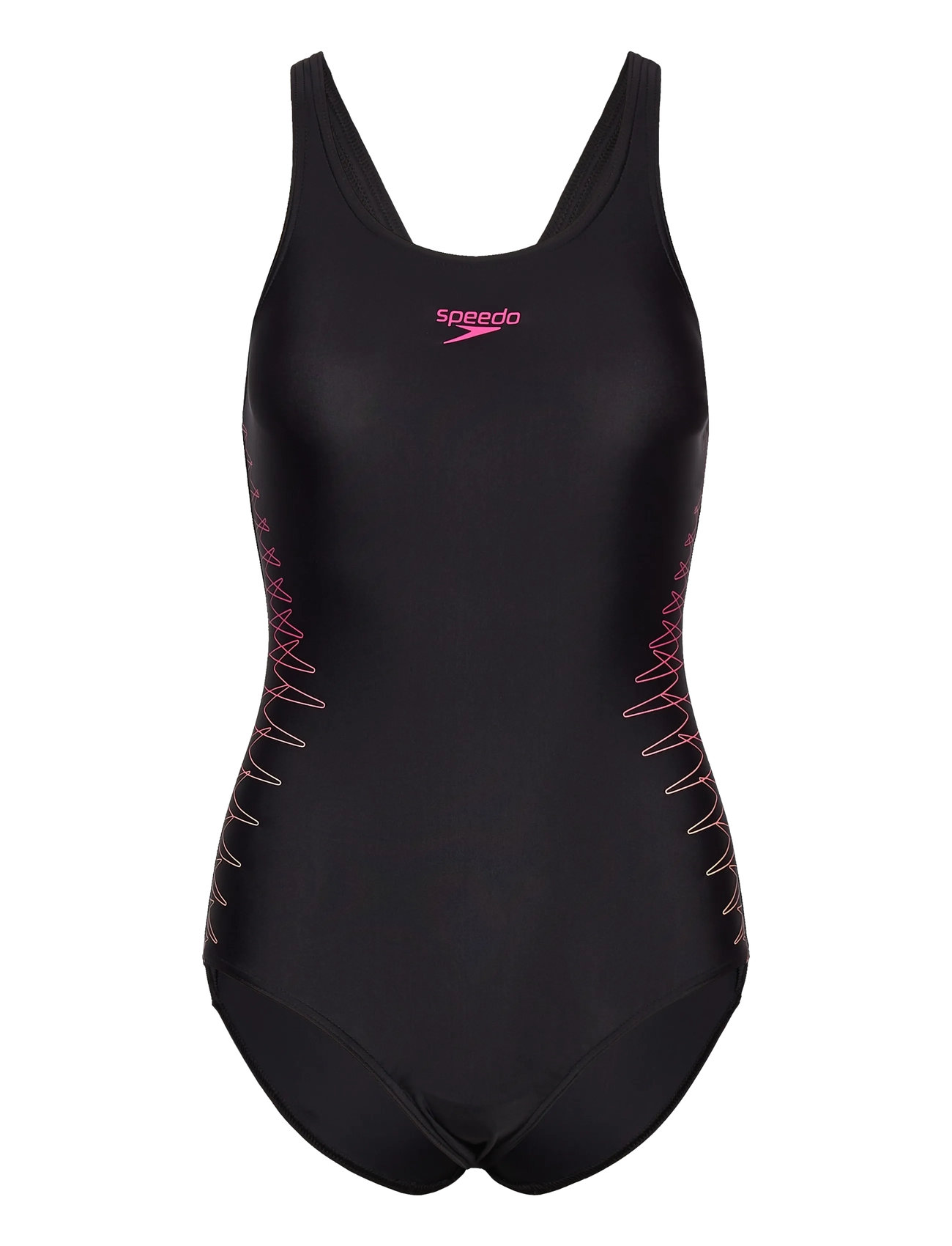 SPEEDO Placement Muscleback 1Pc Schwarz - 34 - Damen