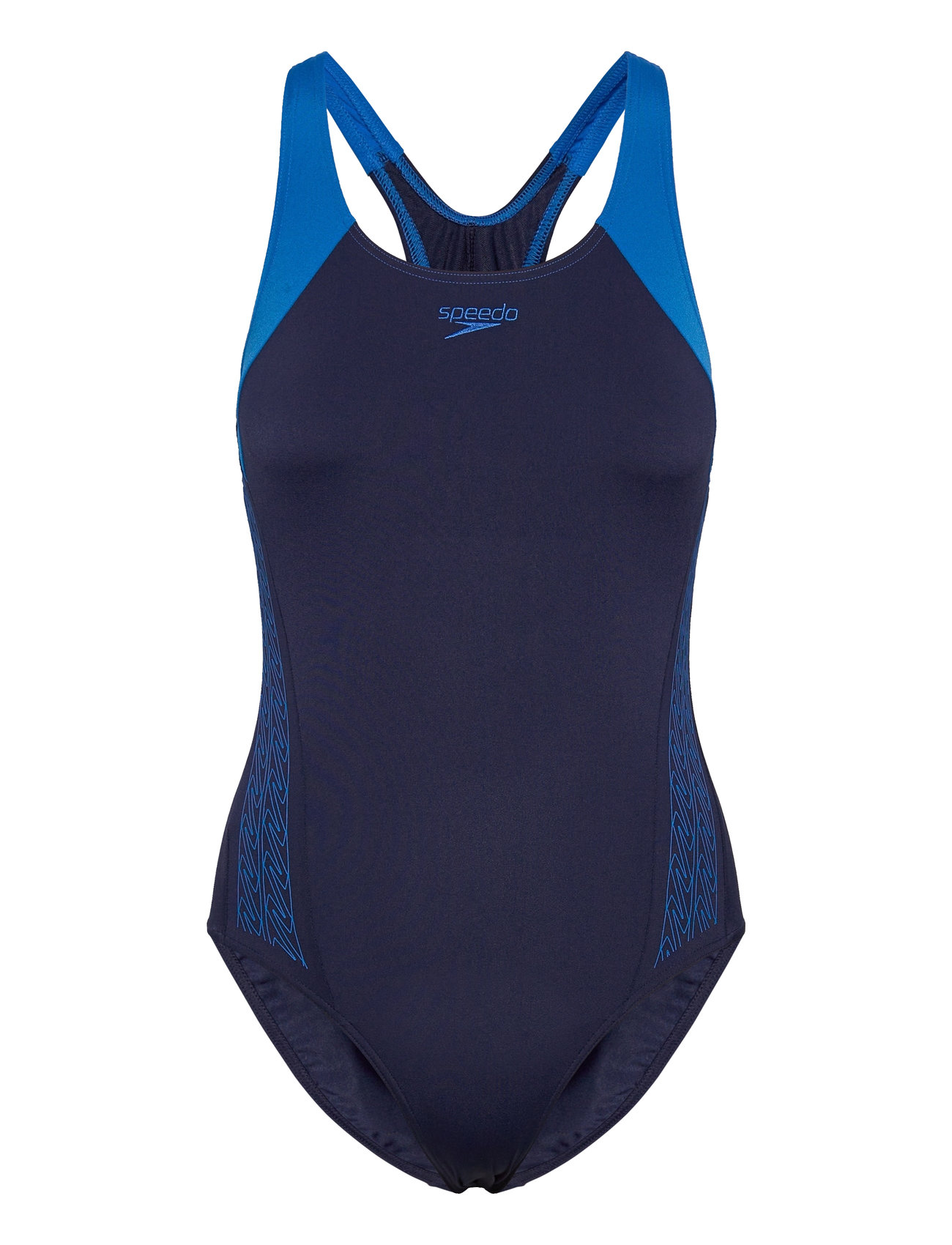 SPEEDO Placement Laneback 1Pc Navy - 38 - Damen