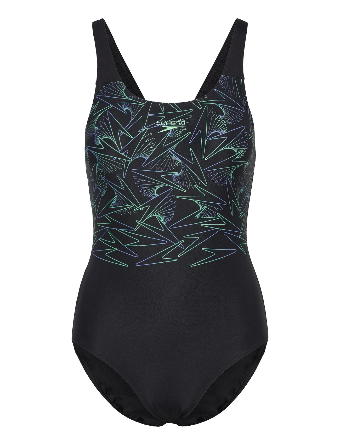 SPEEDO Womens Hyperboom Placement Muscleback Schwarz - 40 - Damen