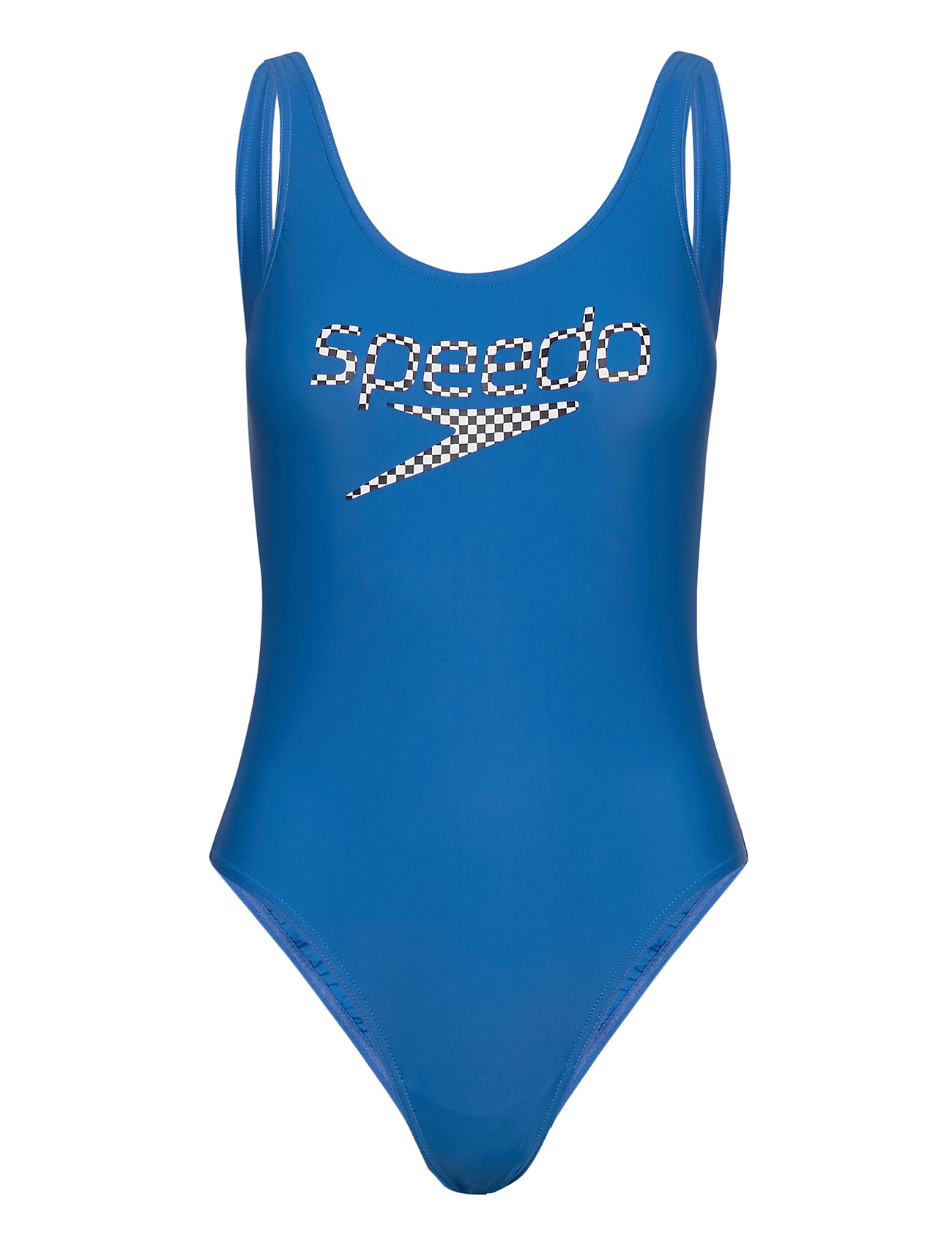 Speedo Stripe Logo Deep Uback 1p (Bondi Blue/white/black), 240 kr