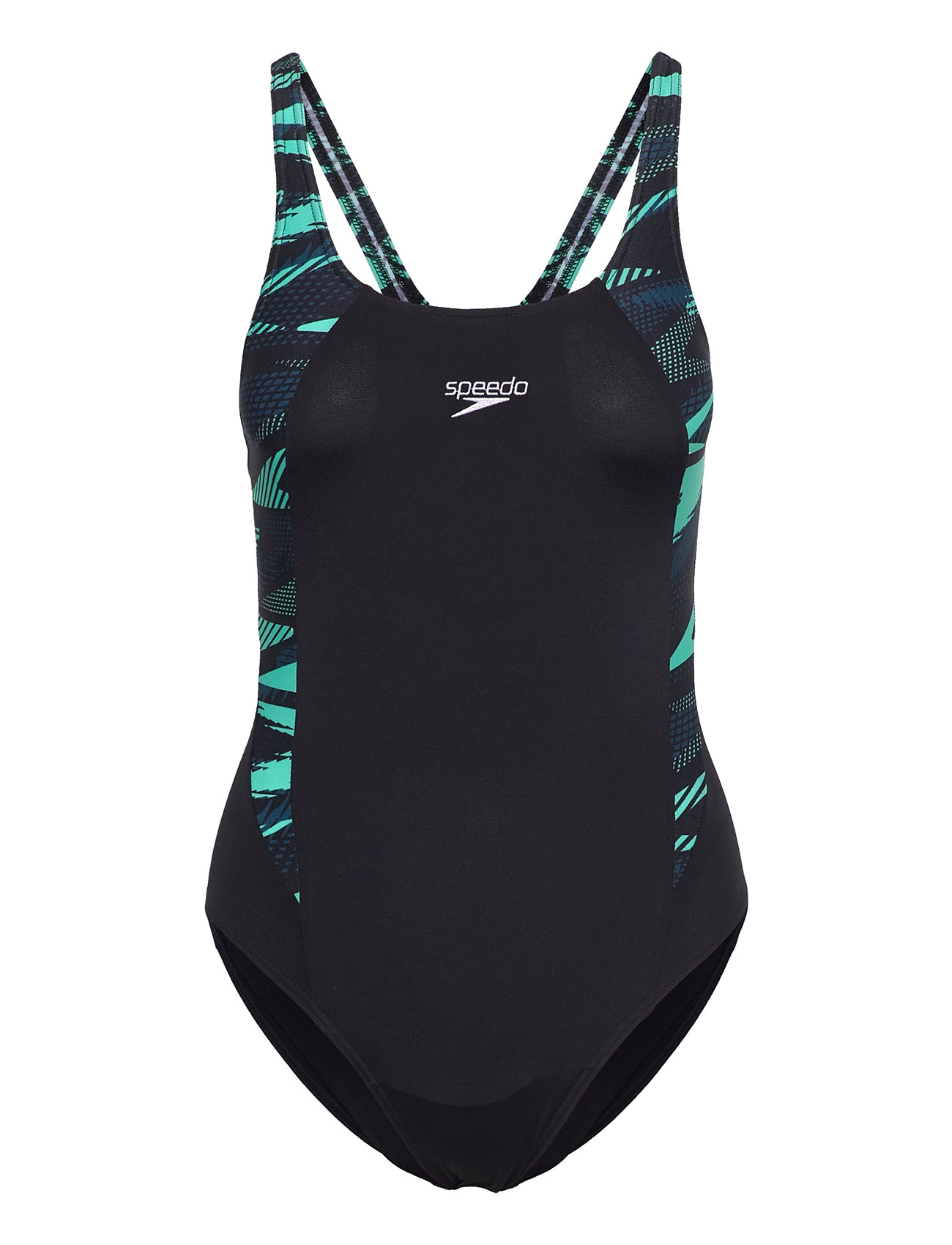 Speedo Womens Hyperboom Splice Muscleback 1 Pc Svart