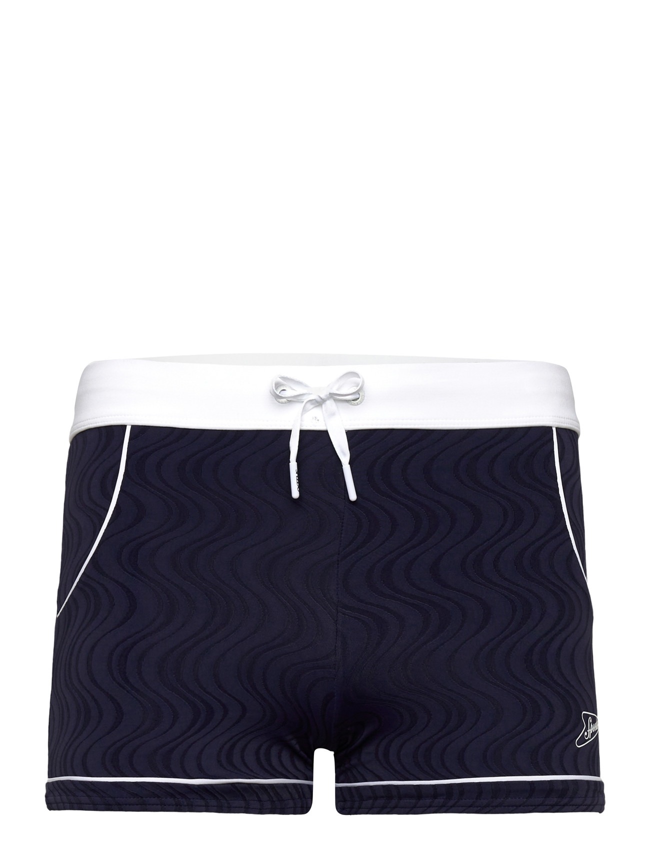 Speedo Textured Aquashort, 38, Navy, Sport Badetøj > Sport Swim Shorts, Herre
