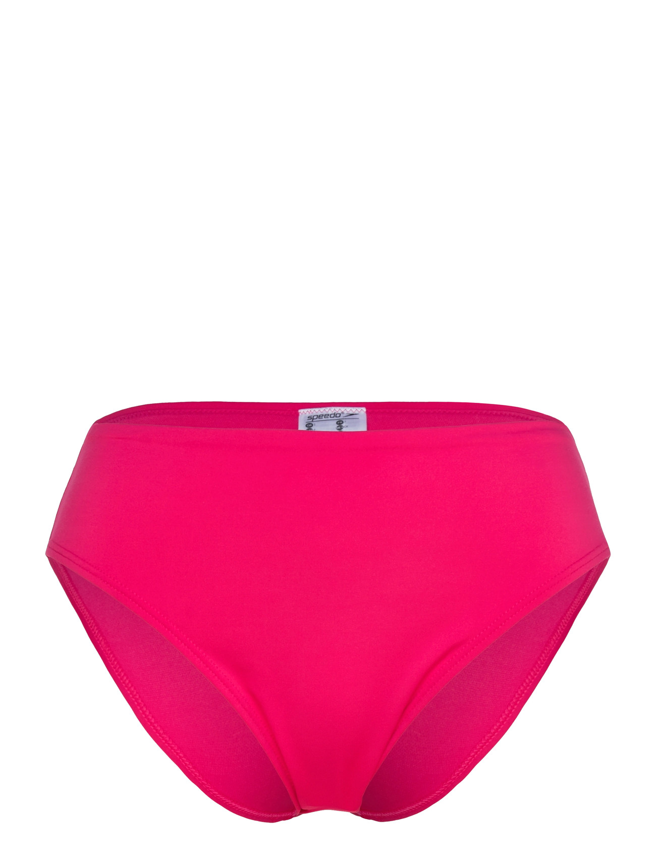 Speedo Solid Cheeky High Waist Bikini Bottom, S, Pink, Sport Badetøj > Sport Bikinis, Dame