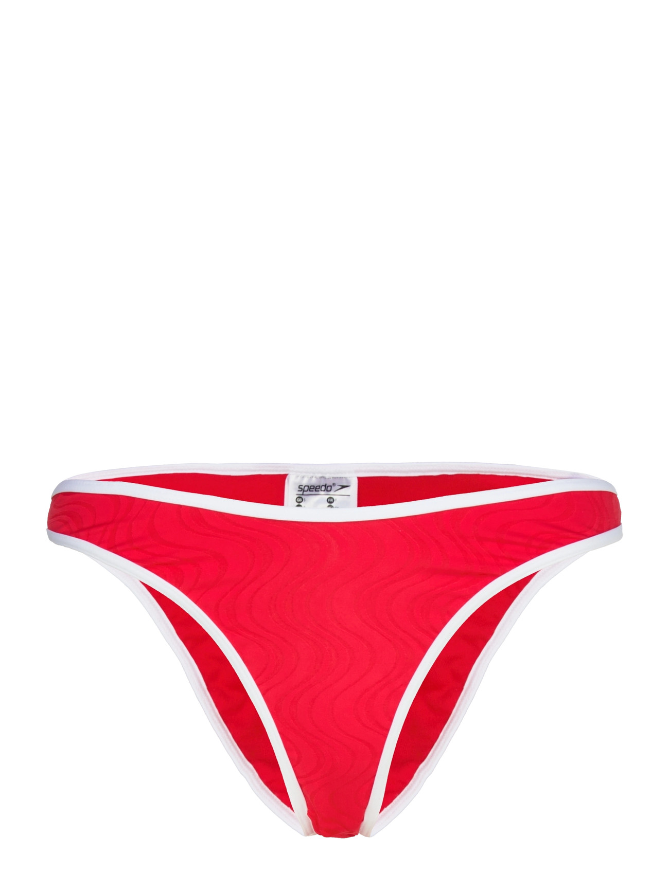 Speedo Texture Scoop Bikini Bottom, XL, Red, Sport Badetøj > Sport Bikinis, Dame
