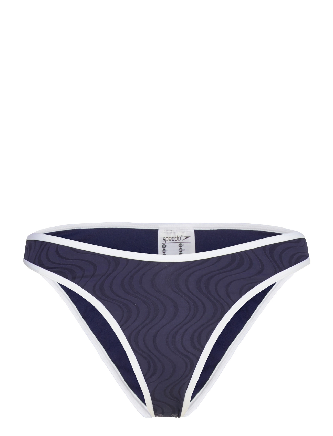 Speedo Texture Scoop Bikini Bottom, M, Navy, Sport Badetøj > Sport Bikinis, Dame