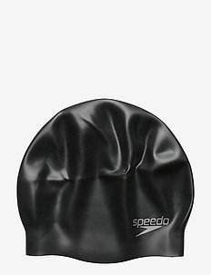 Plain Moulded Silicone Cap - svømmetilbehør - black
