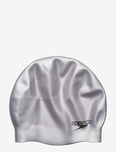Plain Moulded Silicone Cap - peldēšanas piederumi - chrome