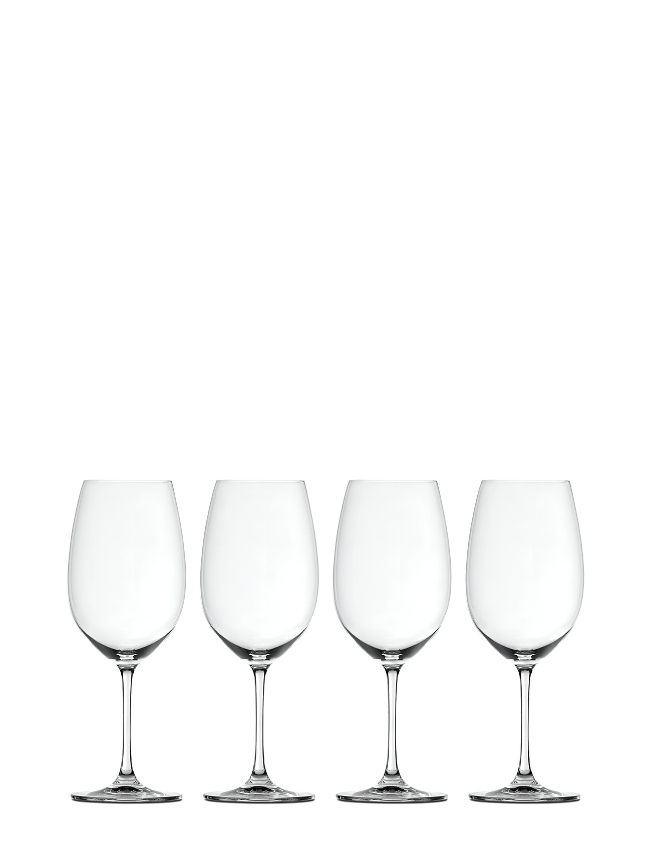 Salute Bordeaux Glas 71 Cl 4-P Home Tableware Glass Wine Glass Red Wine Glasses Nude Spiegelau