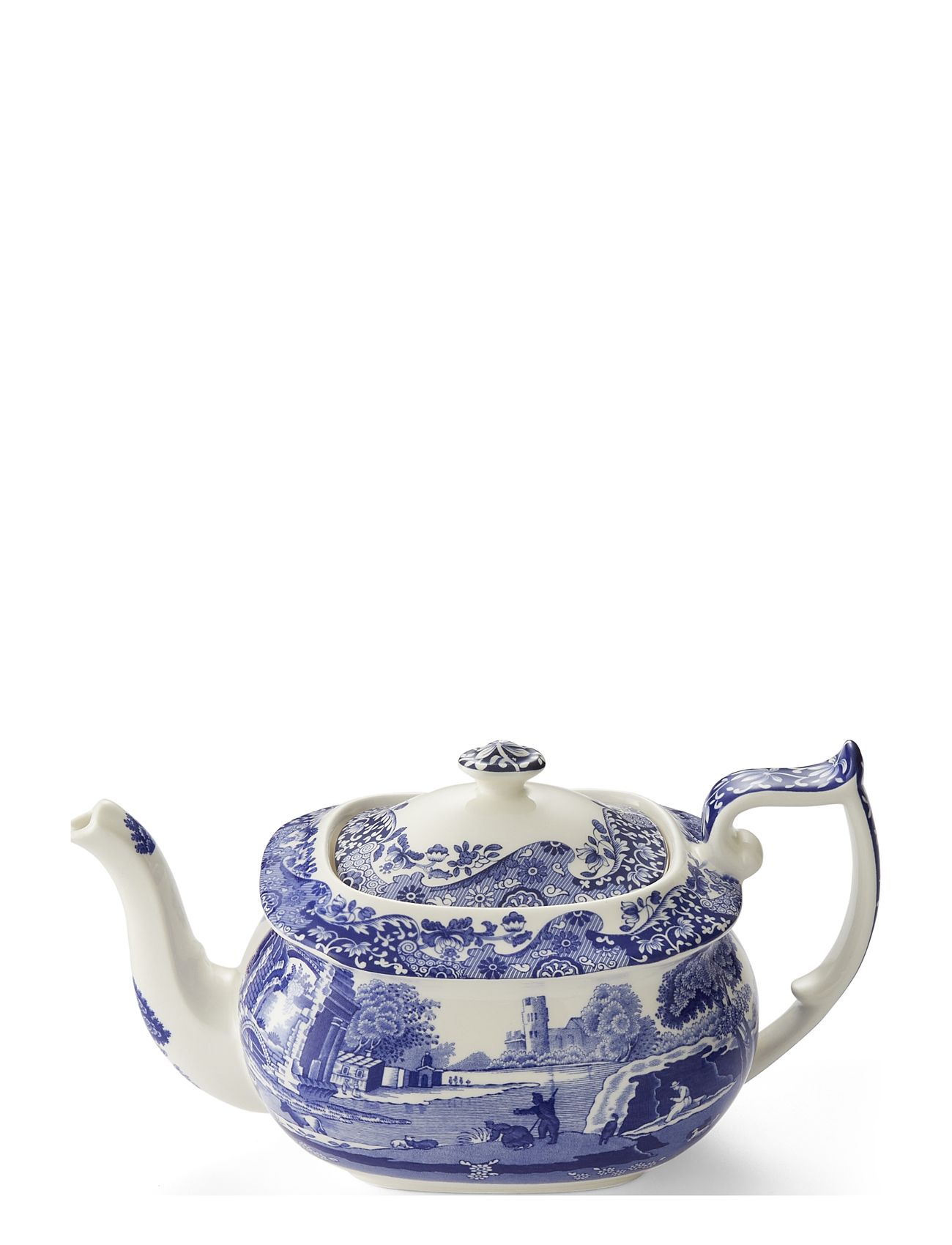 Blue Italian Teapot Blue Spode