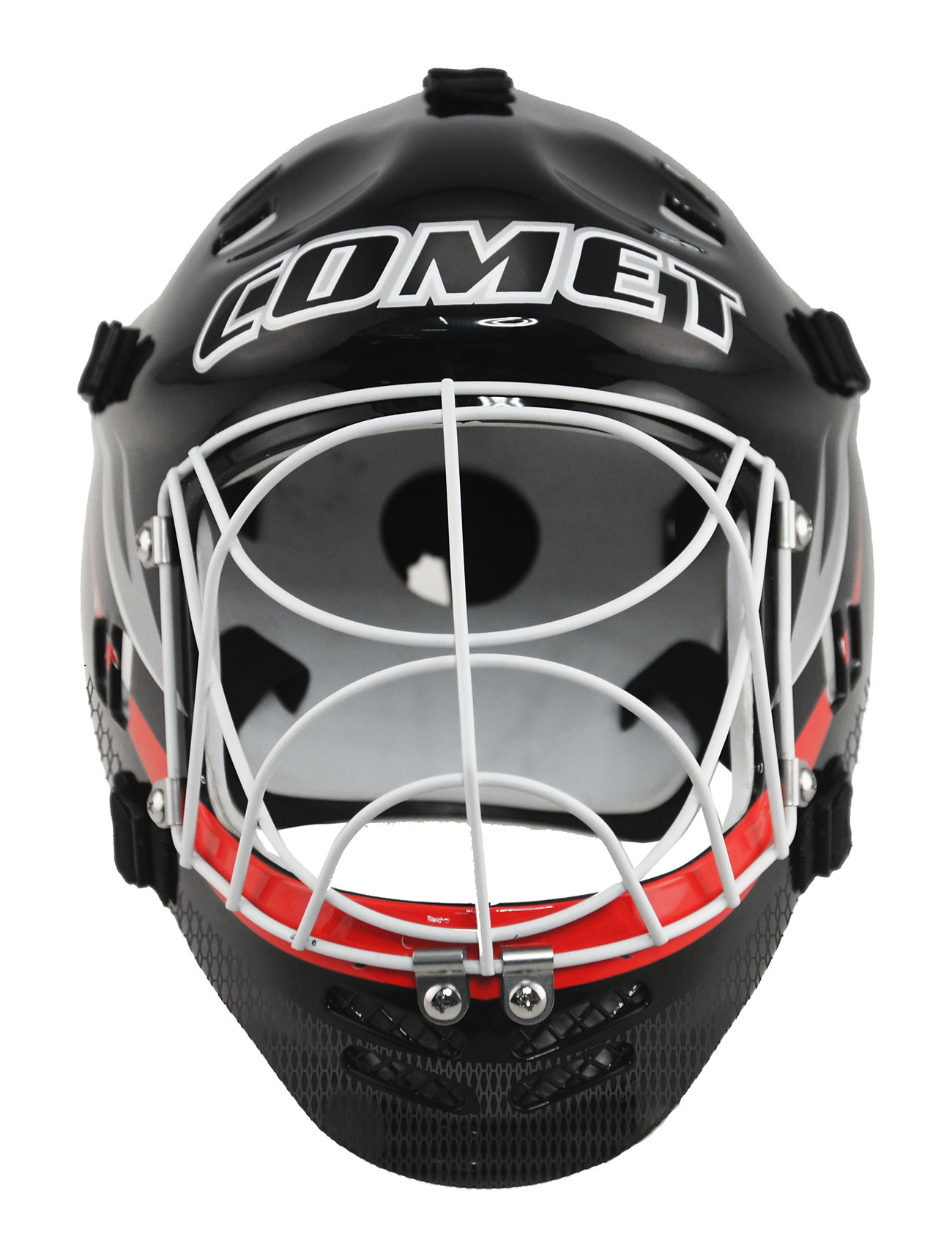 SportMe Comet Street Hockey Goalie Mask Svart