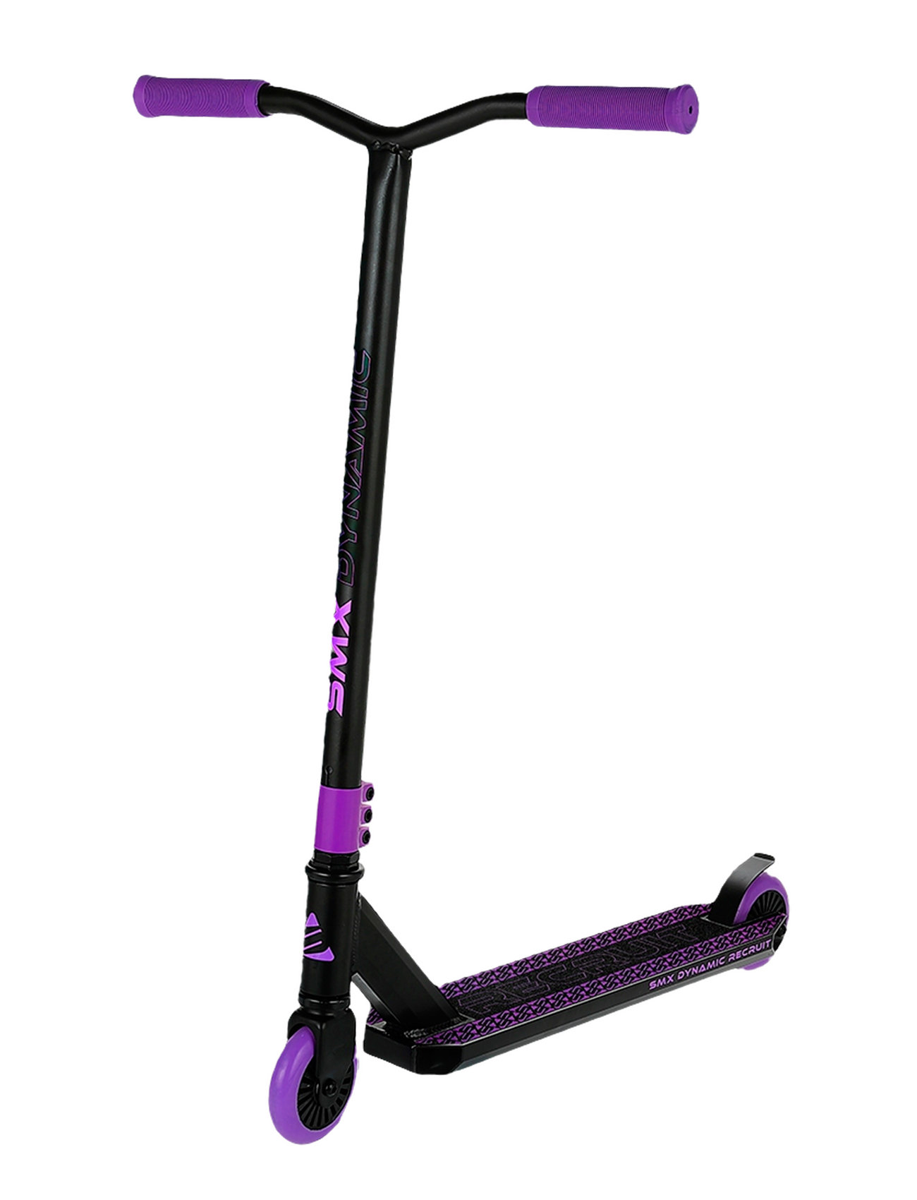 Scooter Smx Dynamic Stunt Recruit, Purple Toys Outdoor Toys Bicycles Kick Bikes Multi/patterned SportMe