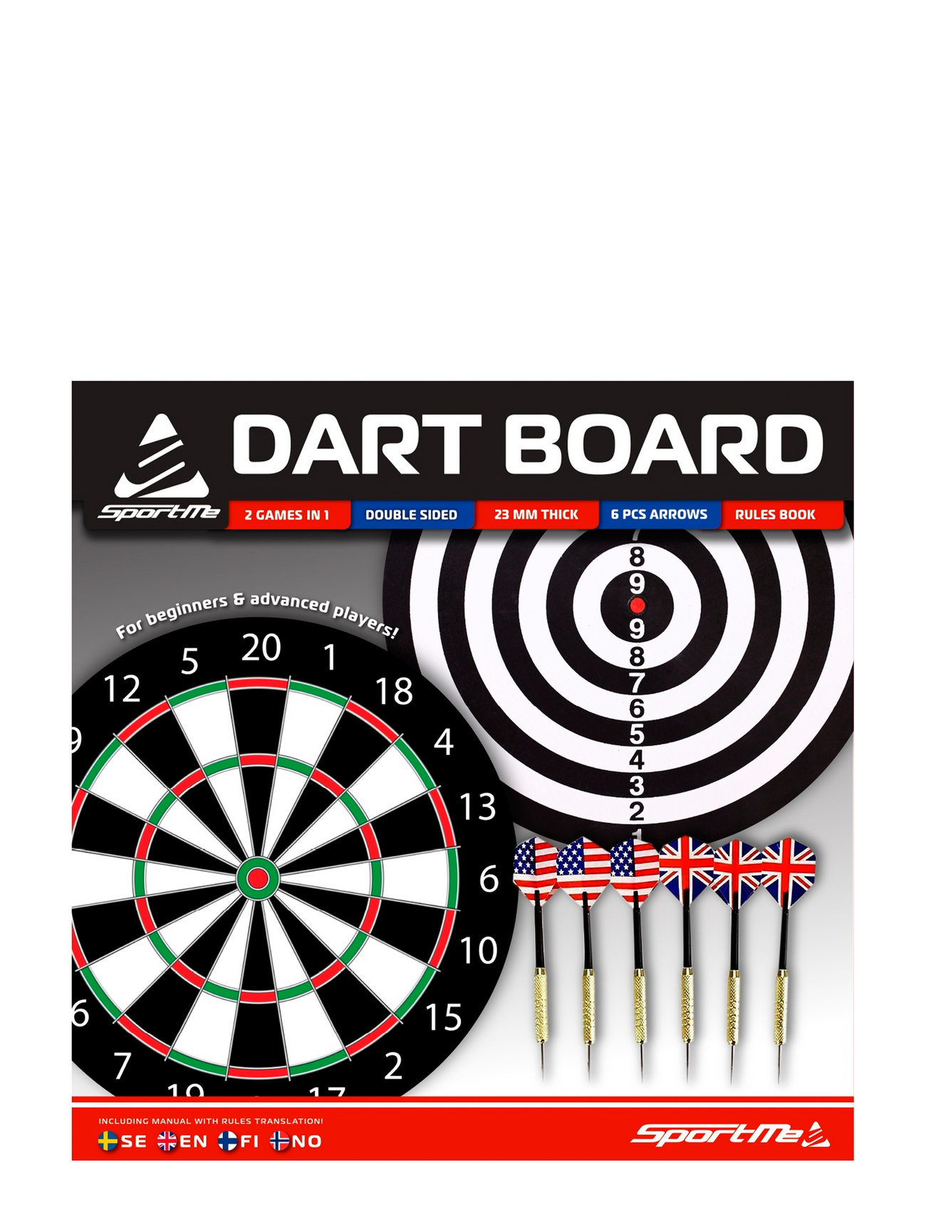 Dartboard Avancerad Toys Outdoor Toys Outdoor Games Multi/patterned SportMe