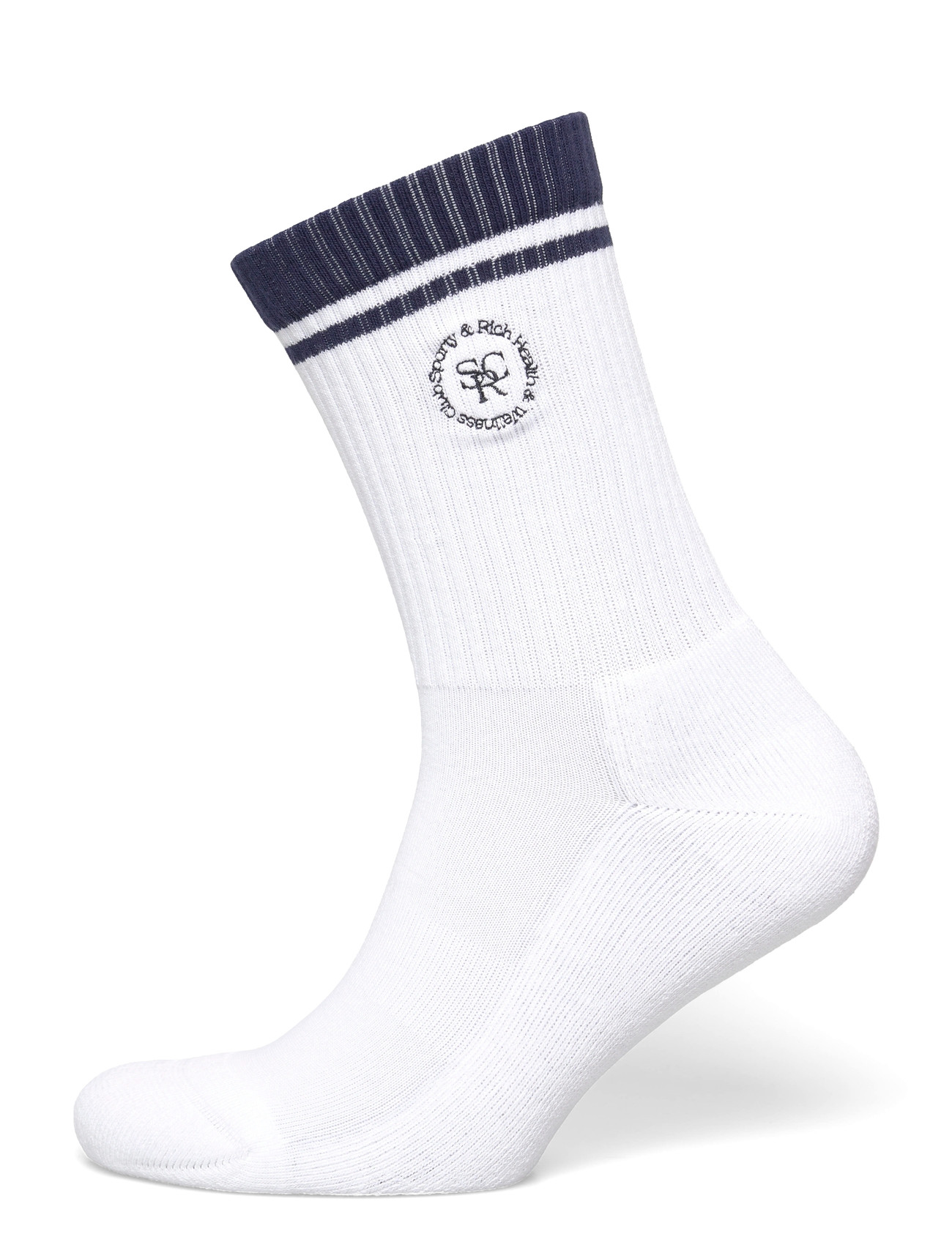 Sporty & Rich Srhwc Socks, One Size, White, Sokker > Almindelige Sokker, Dame