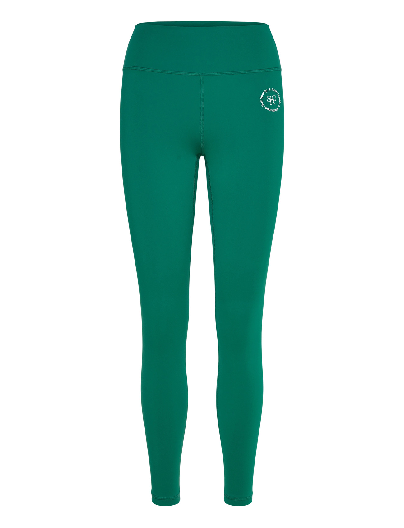 Sporty & Rich Srhwc Legging, L, Green, Underdele > Leggings, Dame