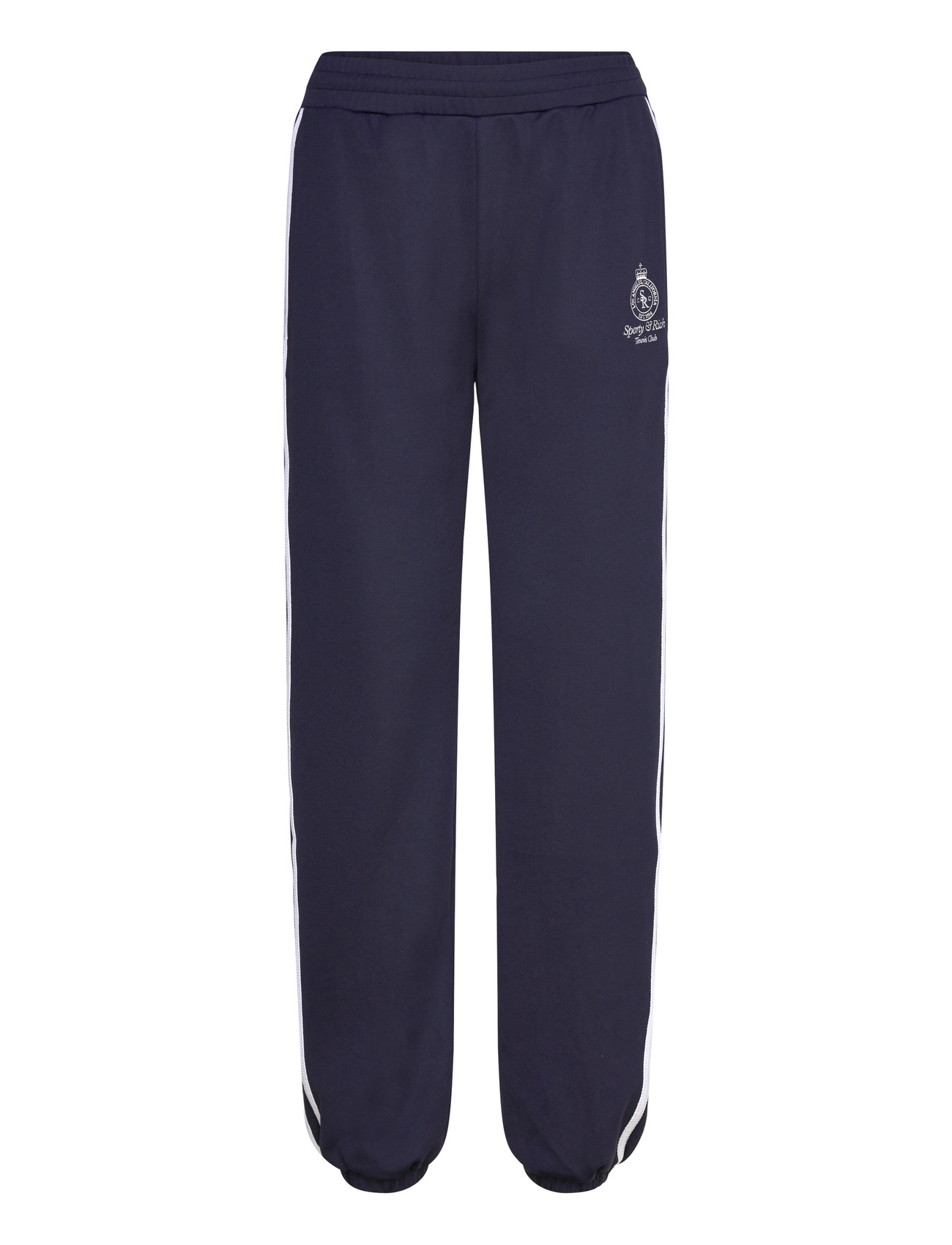 Sporty & Rich Crown Tennis 90S Eliot Track Pant, XL, Navy, Underdele > Joggingbukser, Dame
