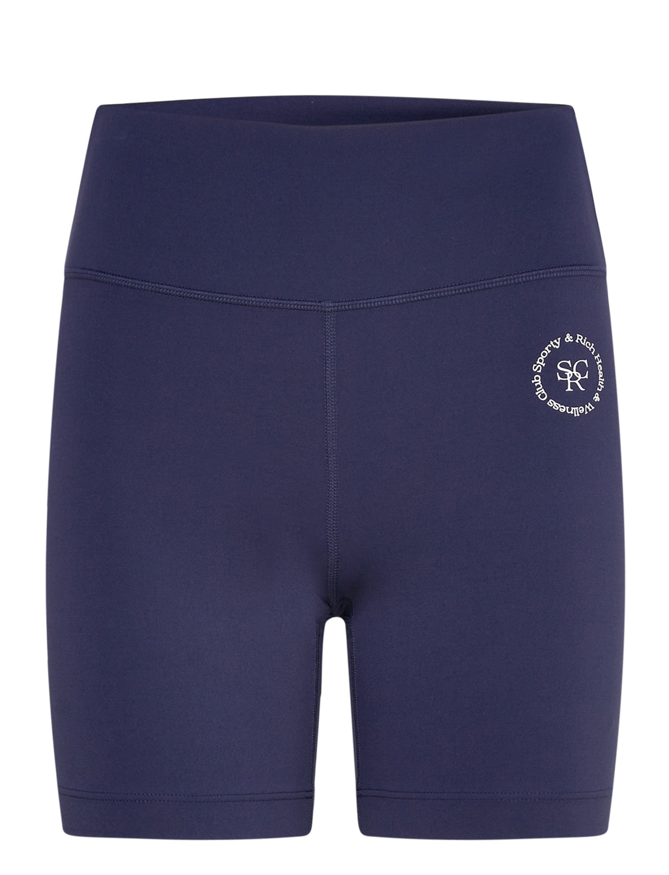 Sporty & Rich Srhwc Biker Short, L, Navy, Shorts > Cykelshorts, Dame