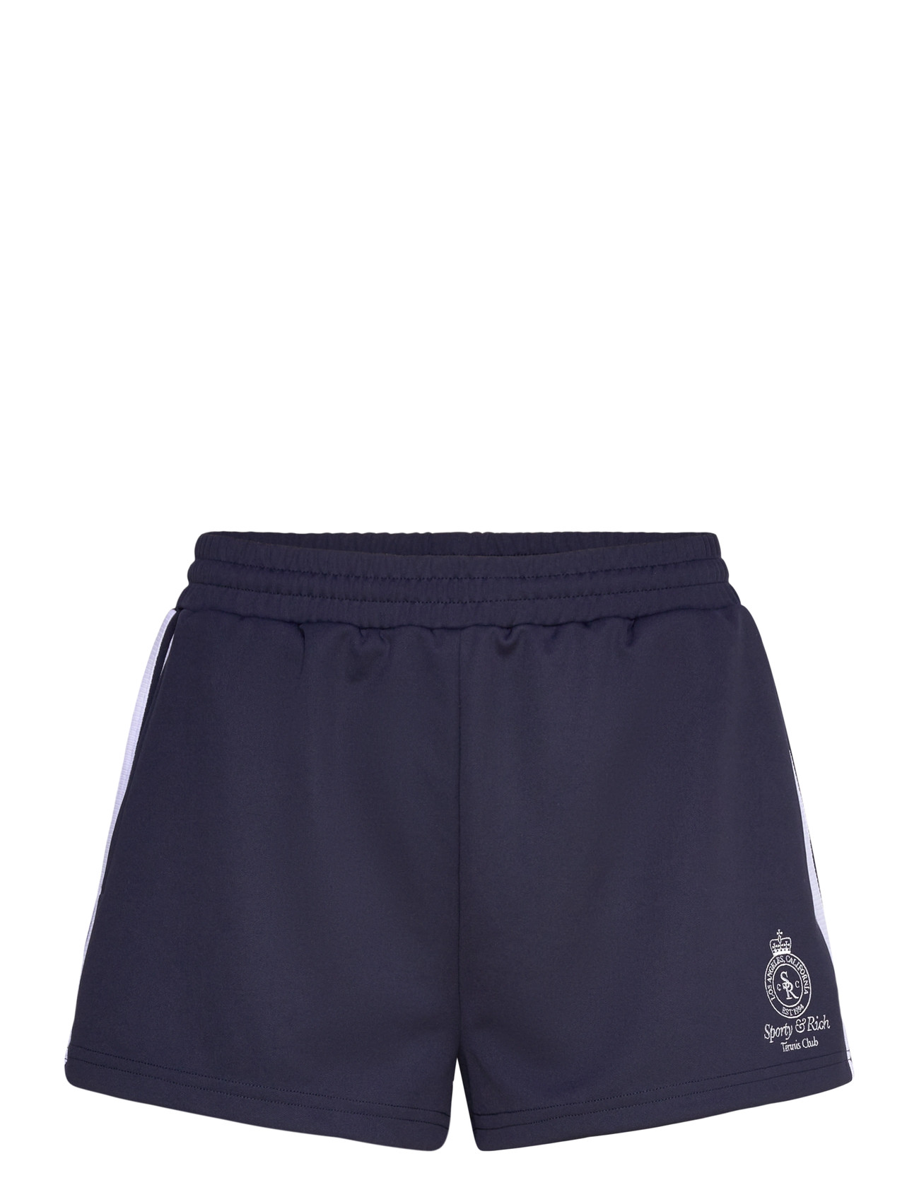 Sporty & Rich Crown Tennis Roller Short, M, Navy, Shorts > Svedeshorts, Dame